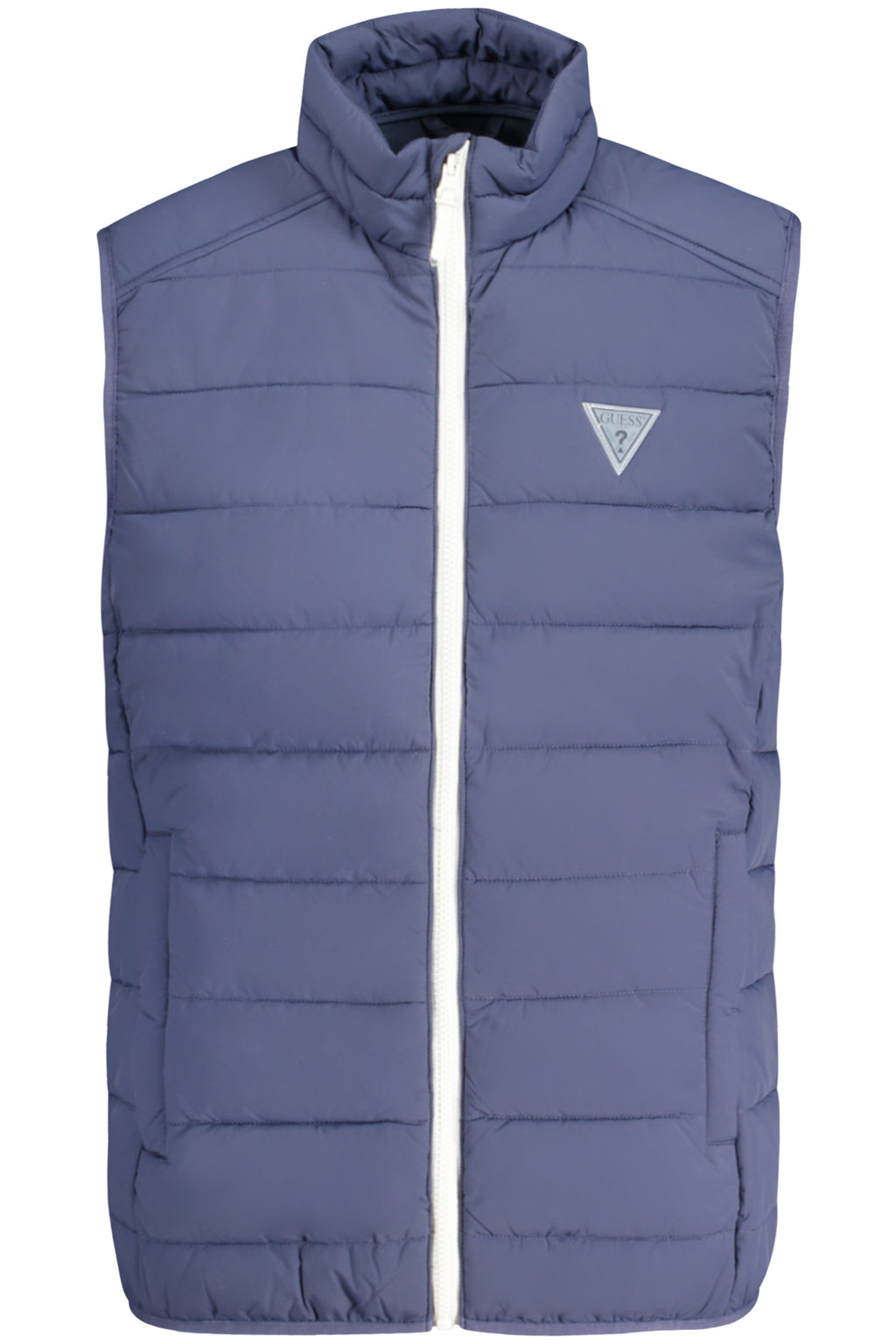 GUESS JEANS MEN'S BLUE SLEEVELESS JACKET 