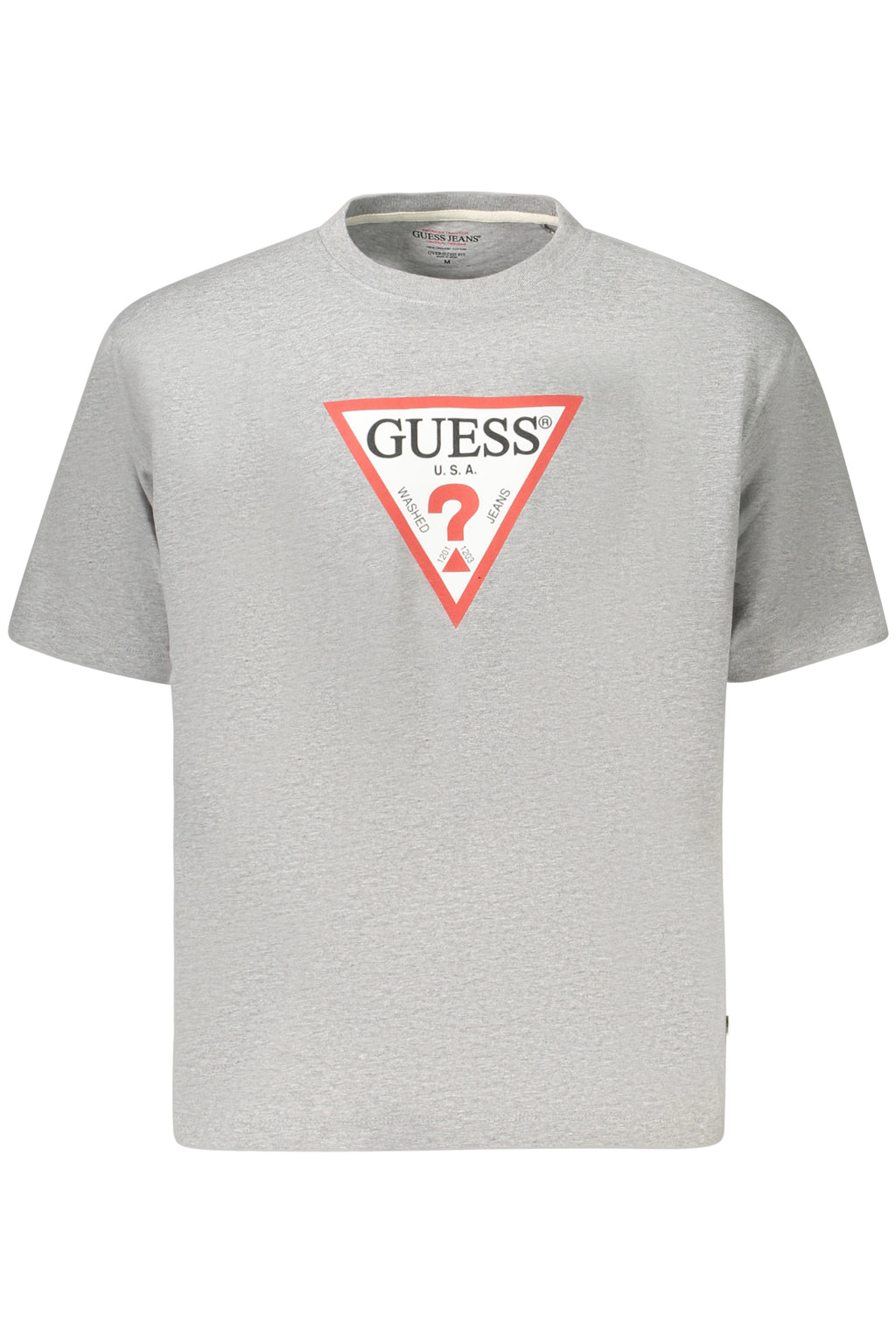 CAMISETA DE MANGA CORTA GUESS JEANS PARA MUJER GRIS 