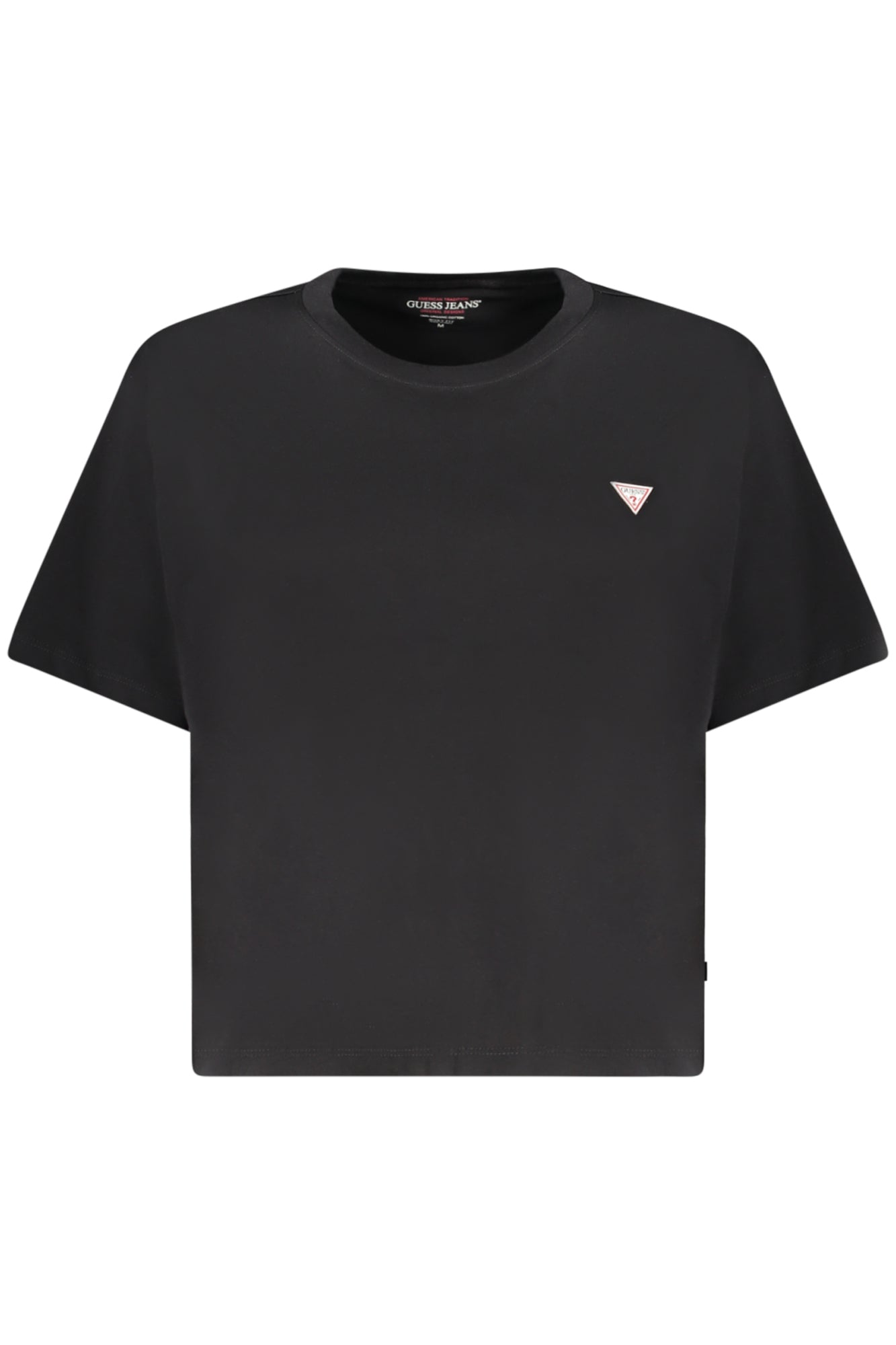 CAMISETA DE MANGA CORTA GUESS JEANS PARA MUJER NEGRA 