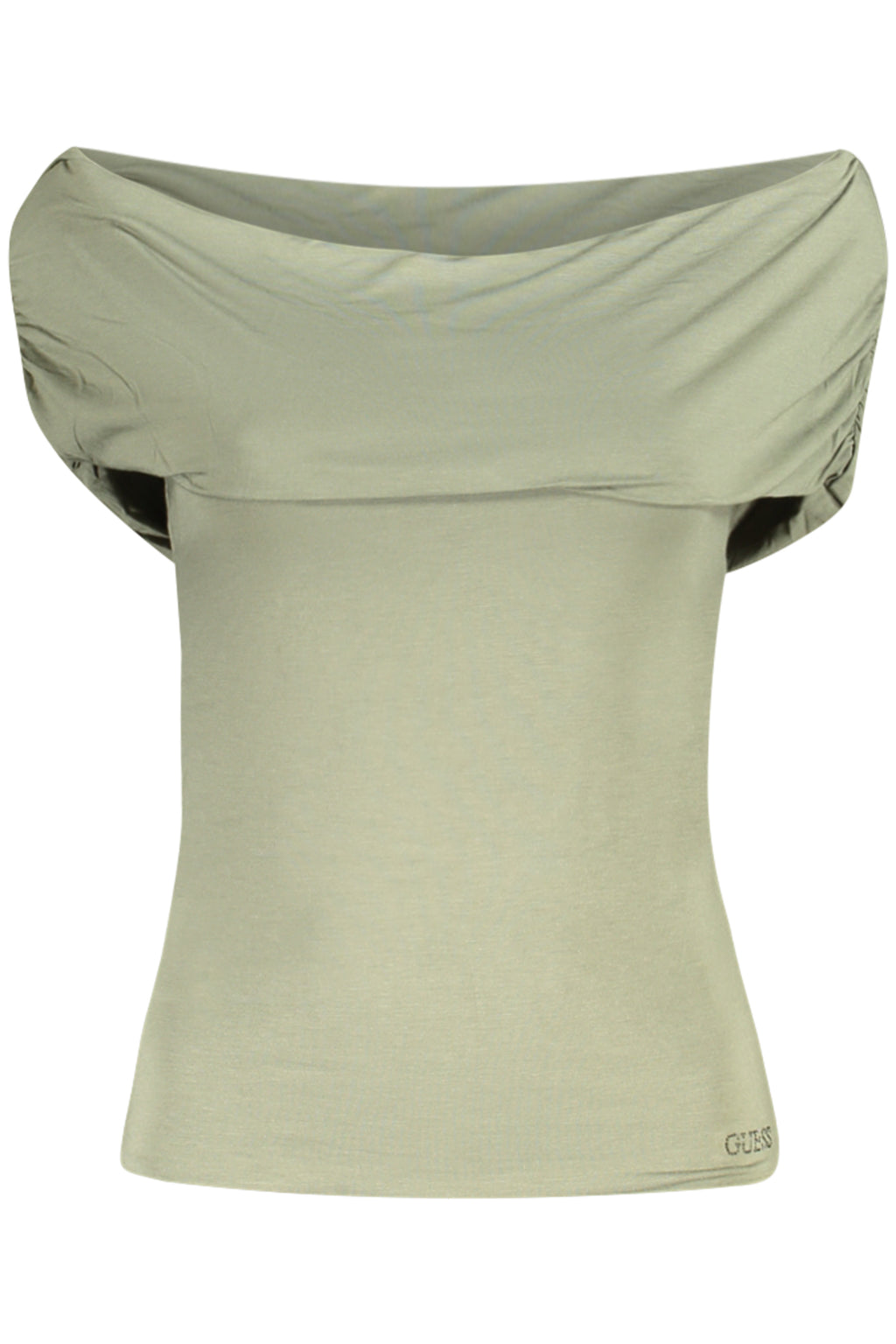 CAMISETA DE MANGA CORTA GUESS JEANS VERDE PARA MUJER 