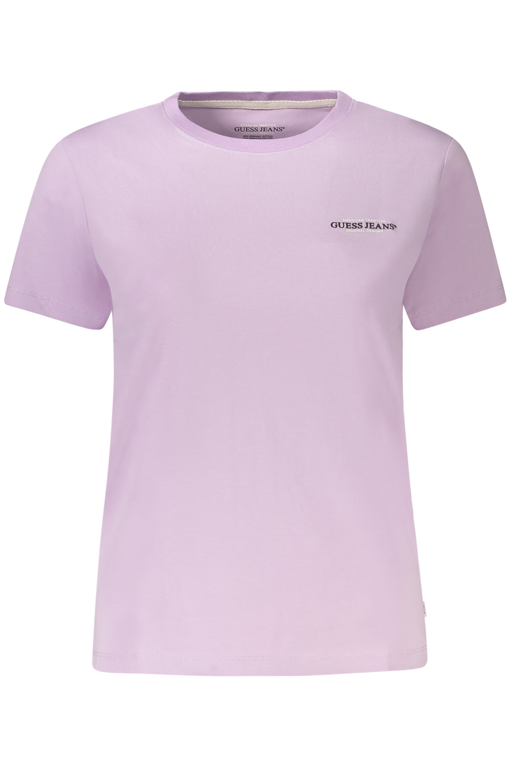 CAMISETA DE MANGA CORTA GUESS JEANS PARA MUJER MORADA 