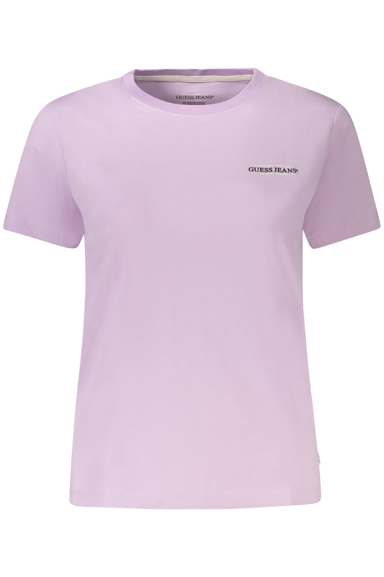 CAMISETA DE MANGA CORTA GUESS JEANS PARA MUJER MORADA 