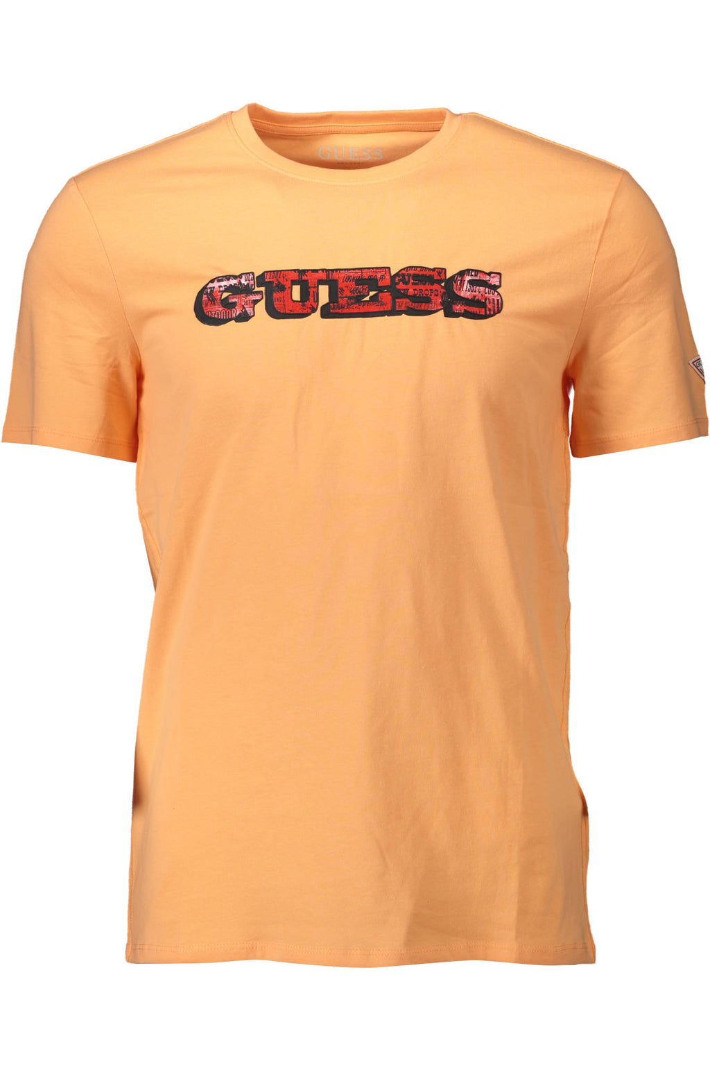 CAMISETA DE MANGA CORTA GUESS JEANS PARA HOMBRE NARANJA 