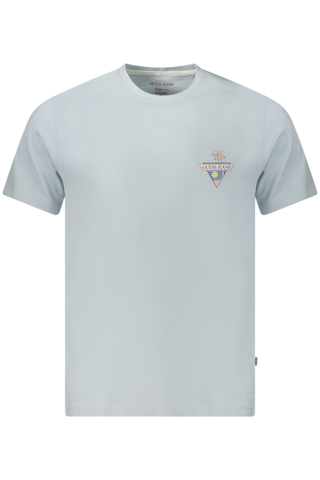 CAMISETA DE MANGA CORTA GUESS JEANS PARA HOMBRE, AZUL 