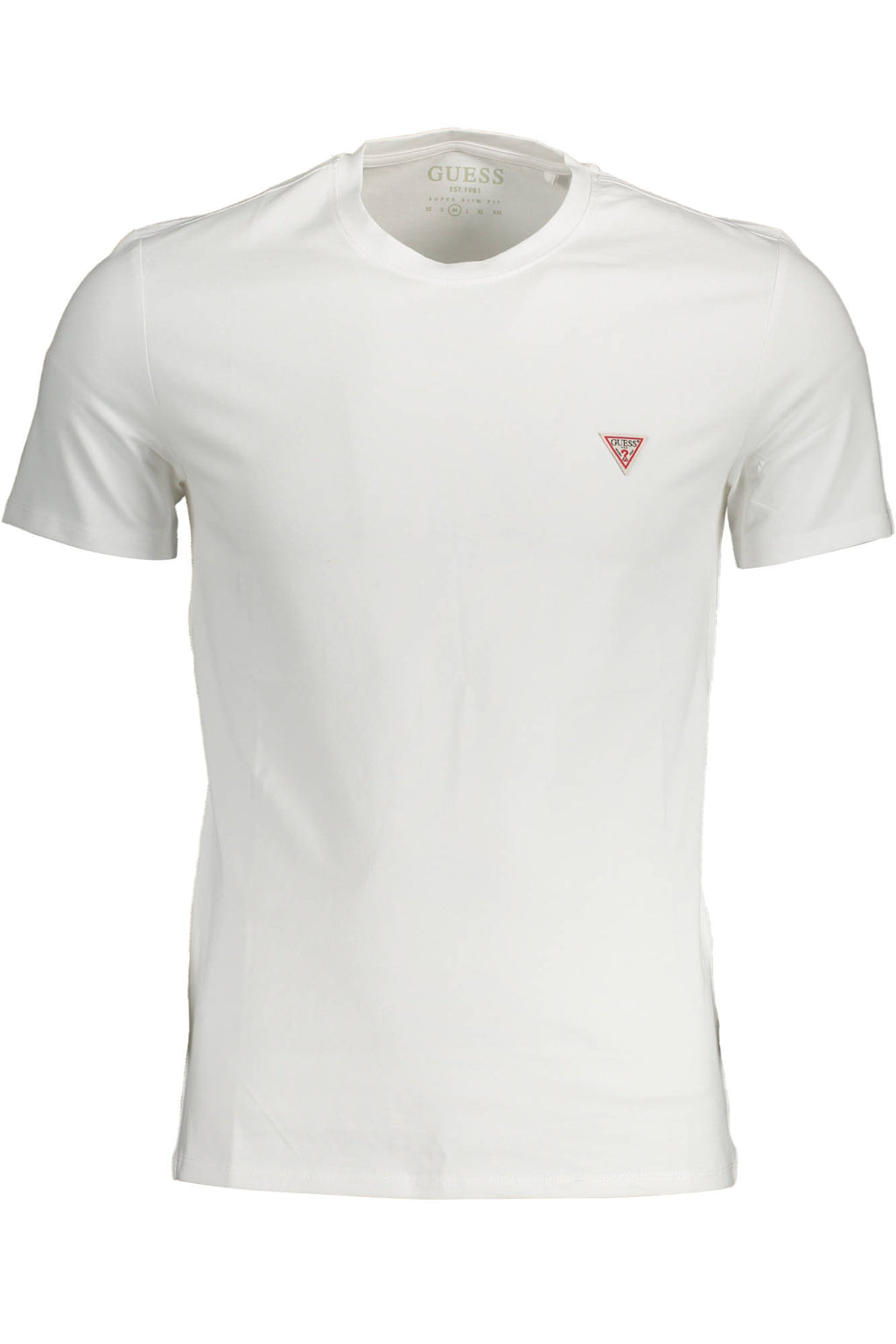 CAMISETA DE MANGA CORTA GUESS JEANS PARA HOMBRE BLANCA 