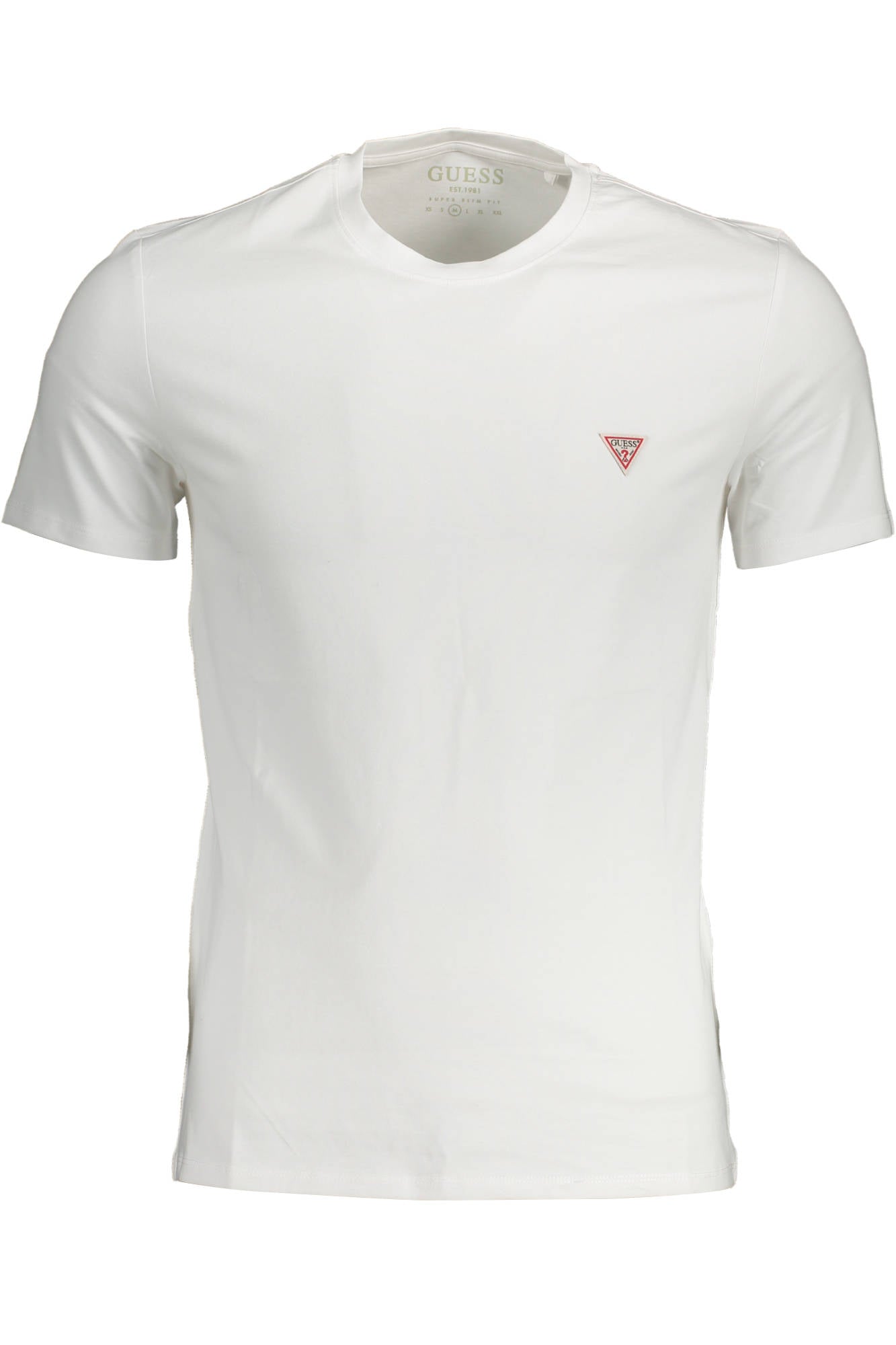 CAMISETA DE MANGA CORTA GUESS JEANS PARA HOMBRE BLANCA 