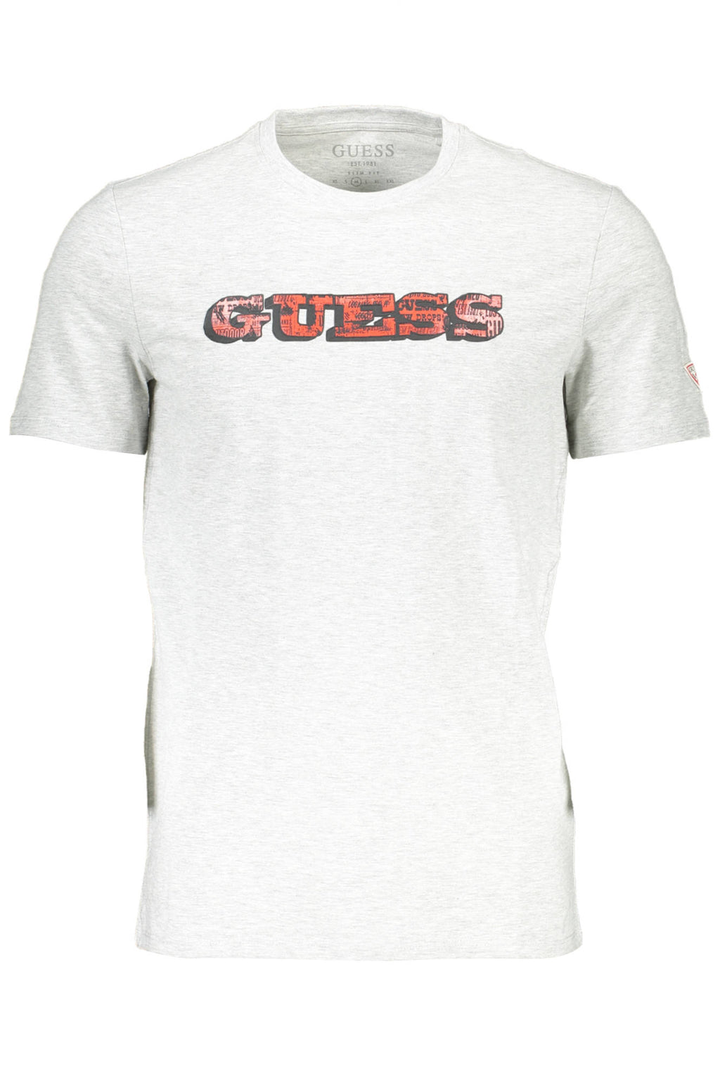 CAMISETA DE MANGA CORTA GUESS JEANS PARA HOMBRE GRIS 