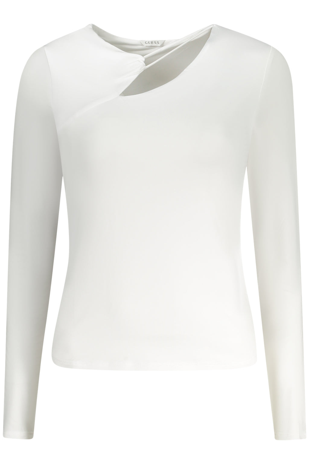CAMISETA DE MANGA LARGA PARA MUJER GUESS JEANS BLANCA 