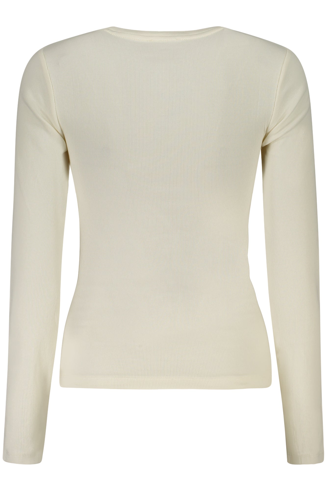 GUESS JEANS T-SHIRT MANICHE LUNGHE DONNA BIANCO