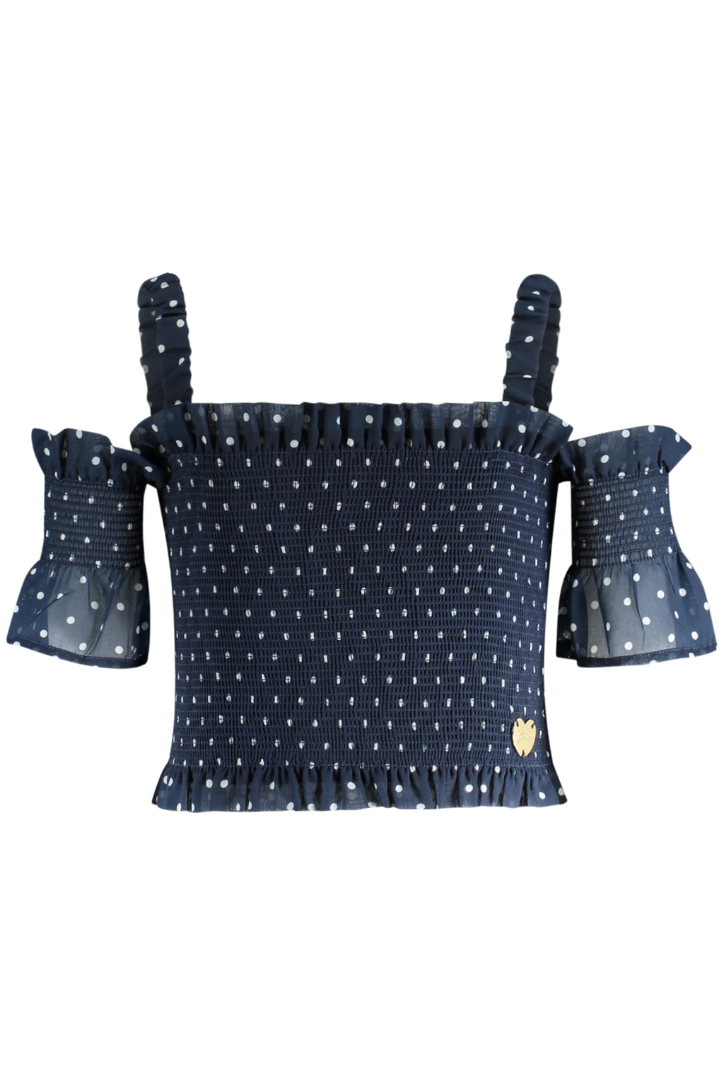 TOP GUESS JEANS PARA NIÑA, AZUL 