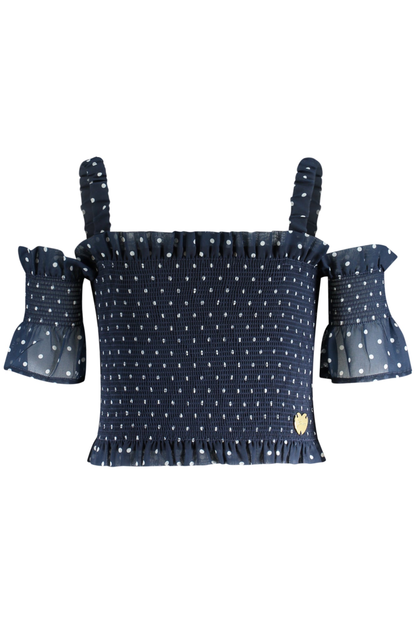 GUESS JEANS TOP BAMBINA BLU