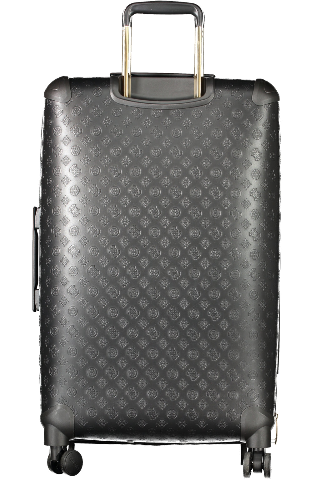 Maleta con ruedas grande para mujer Guess Jeans, color negro 