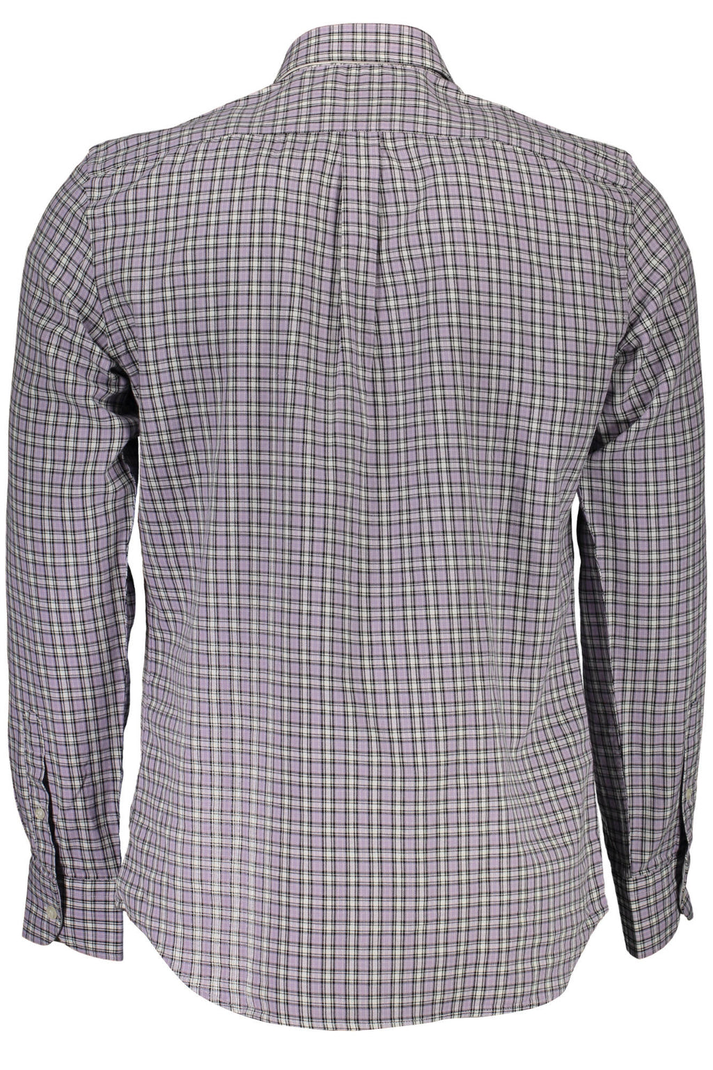 HARMONT &amp; BLAINE MEN'S LONG-SLEEVED PURPLE SHIRT 