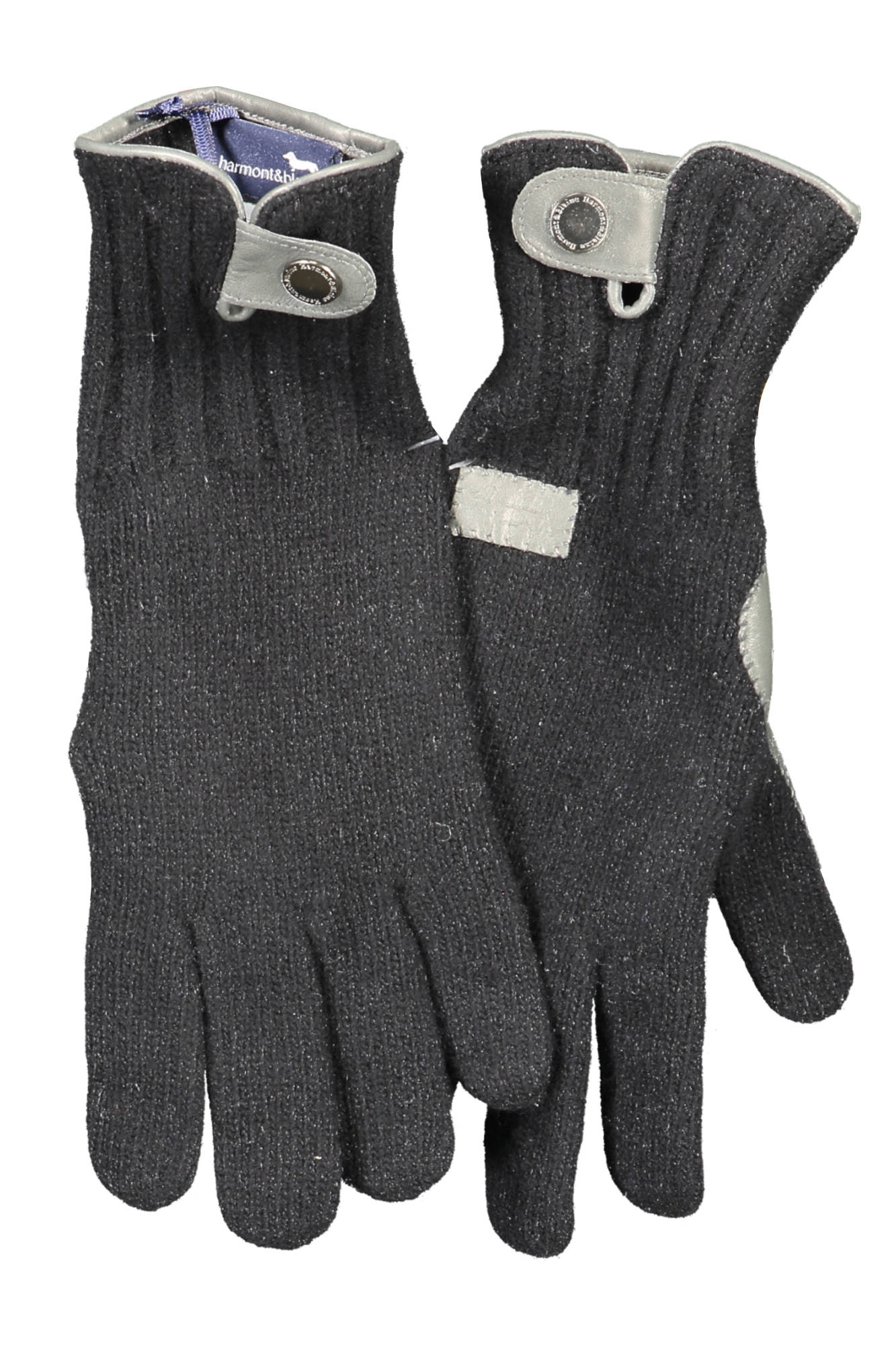 GUANTES NEGROS PARA HOMBRE HARMONT &amp; BLAINE 