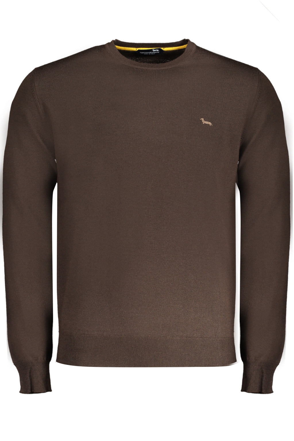HARMONT &amp; BLAINE MEN'S BROWN SWEATER 