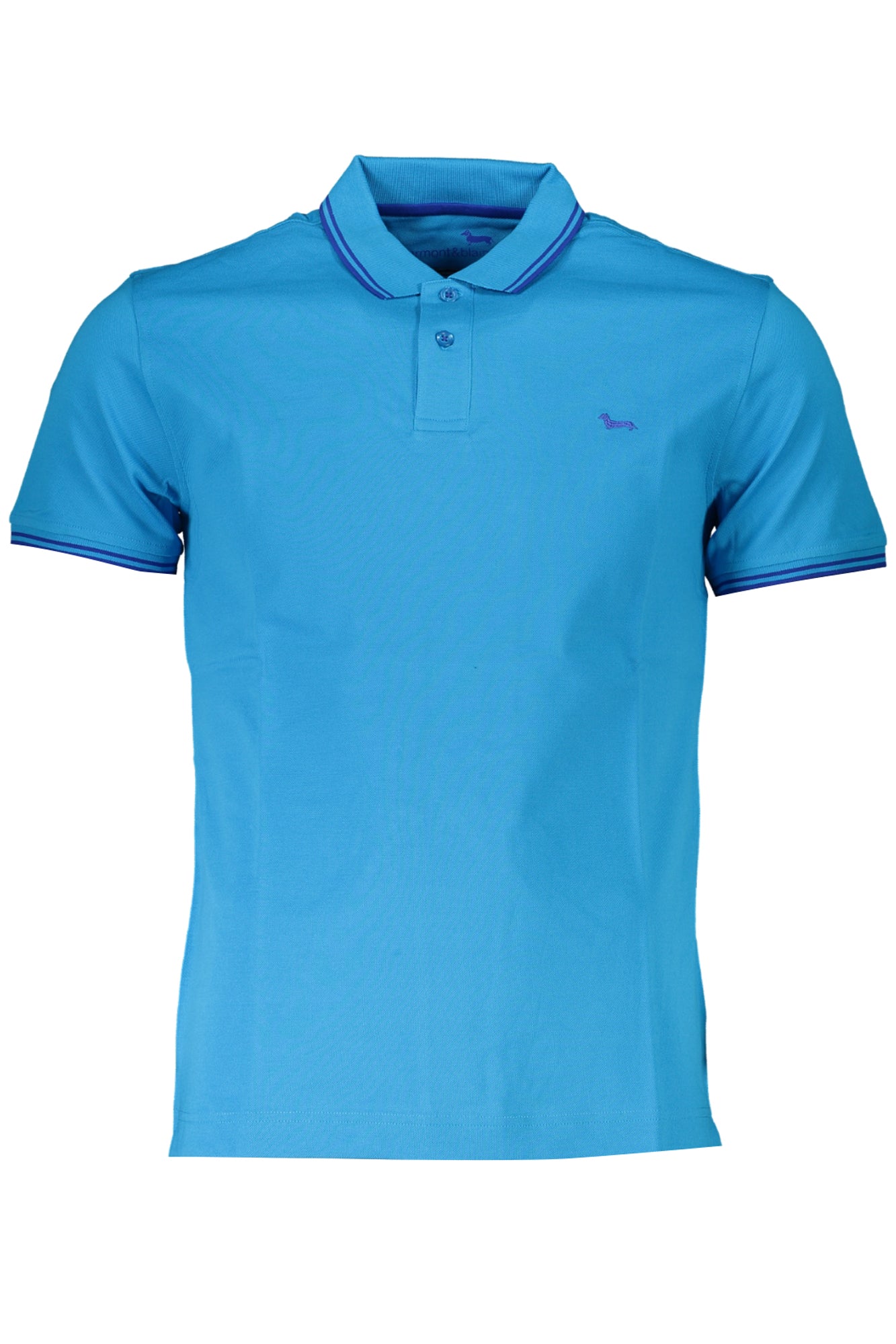 POLO DE MANGA CORTA PARA HOMBRE HARMONT &amp; BLAINE, AZUL 