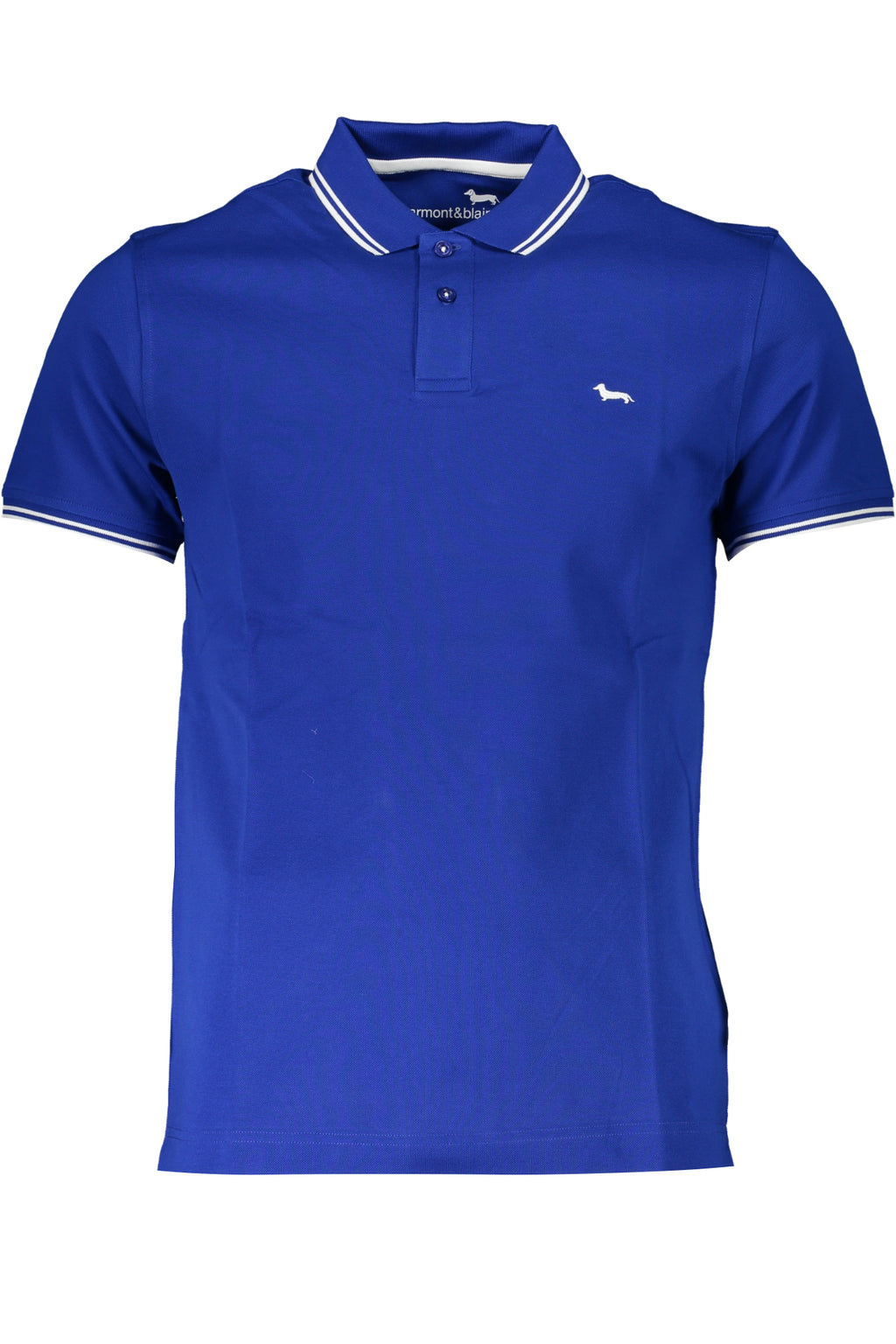 POLO DE MANGA CORTA PARA HOMBRE HARMONT &amp; BLAINE, AZUL 
