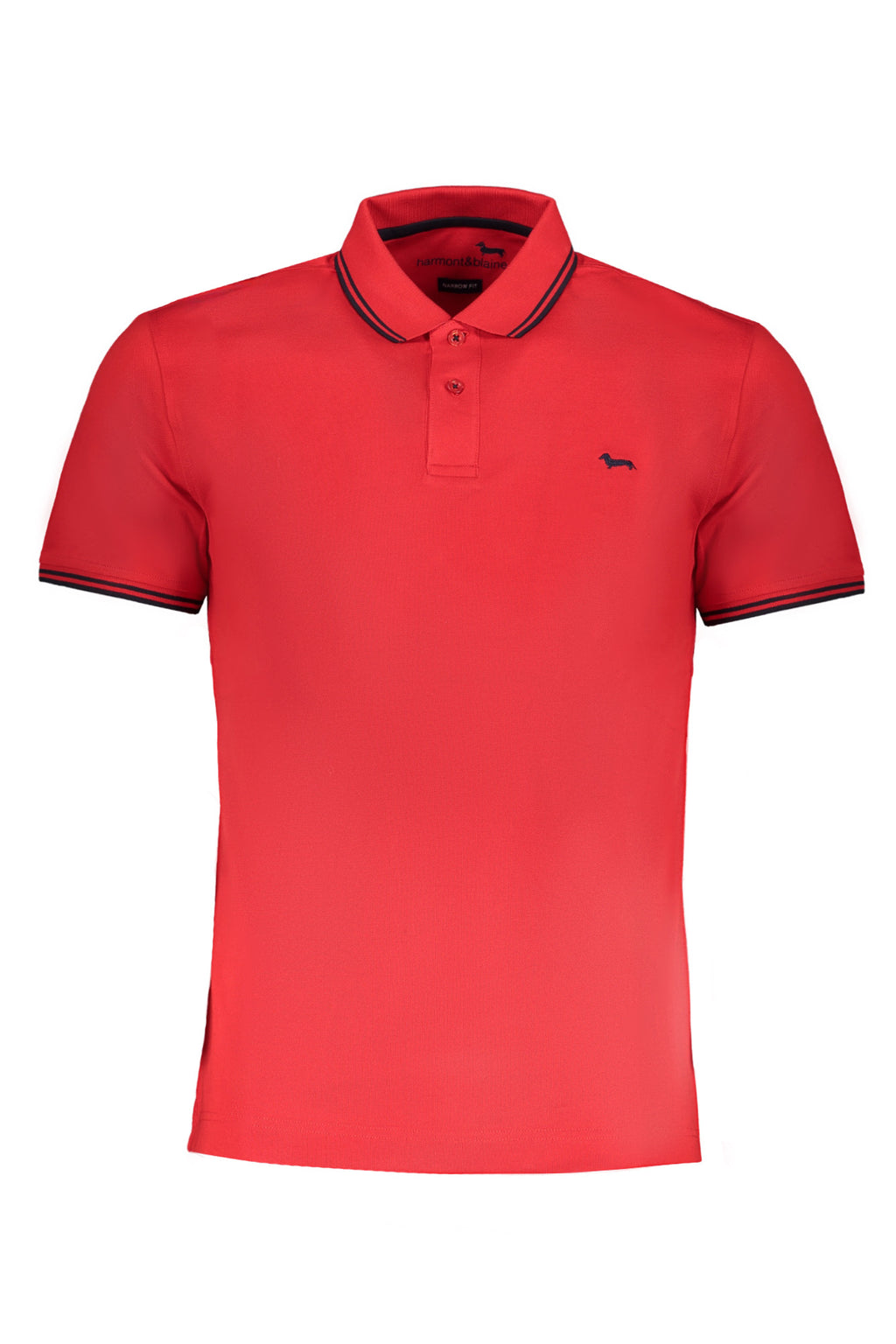 POLO DE MANGA CORTA PARA HOMBRE HARMONT &amp; BLAINE, ROJO 