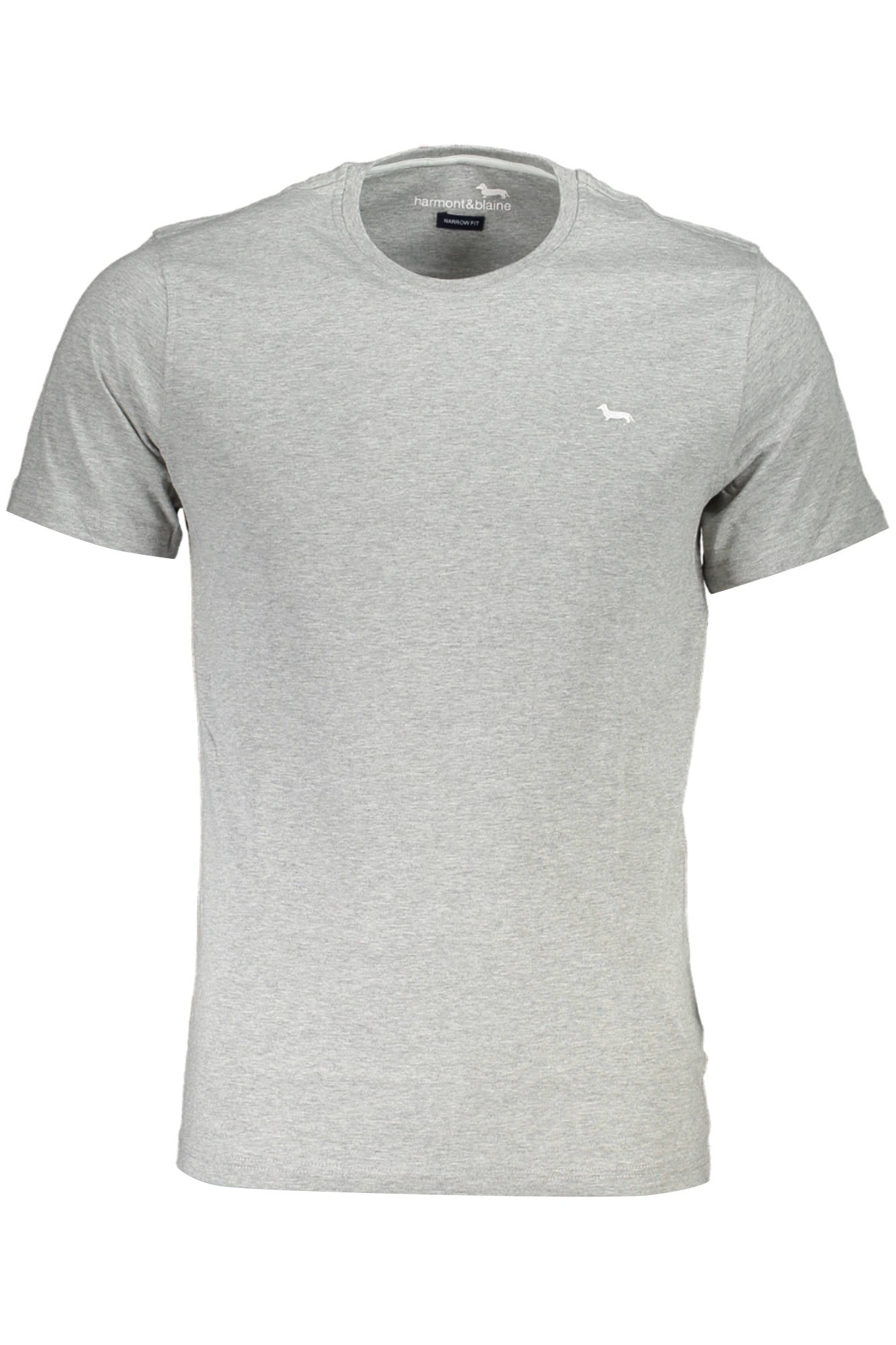 HARMONT &amp; BLAINE CAMISETA DE MANGA CORTA PARA HOMBRE, GRIS 