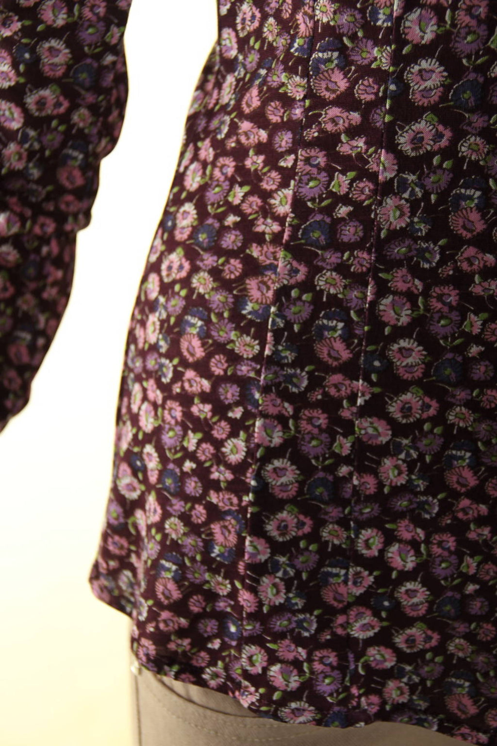 HOLIDAY INN WOMEN'S LONG-SLEEVED PURPLE SHIRT 