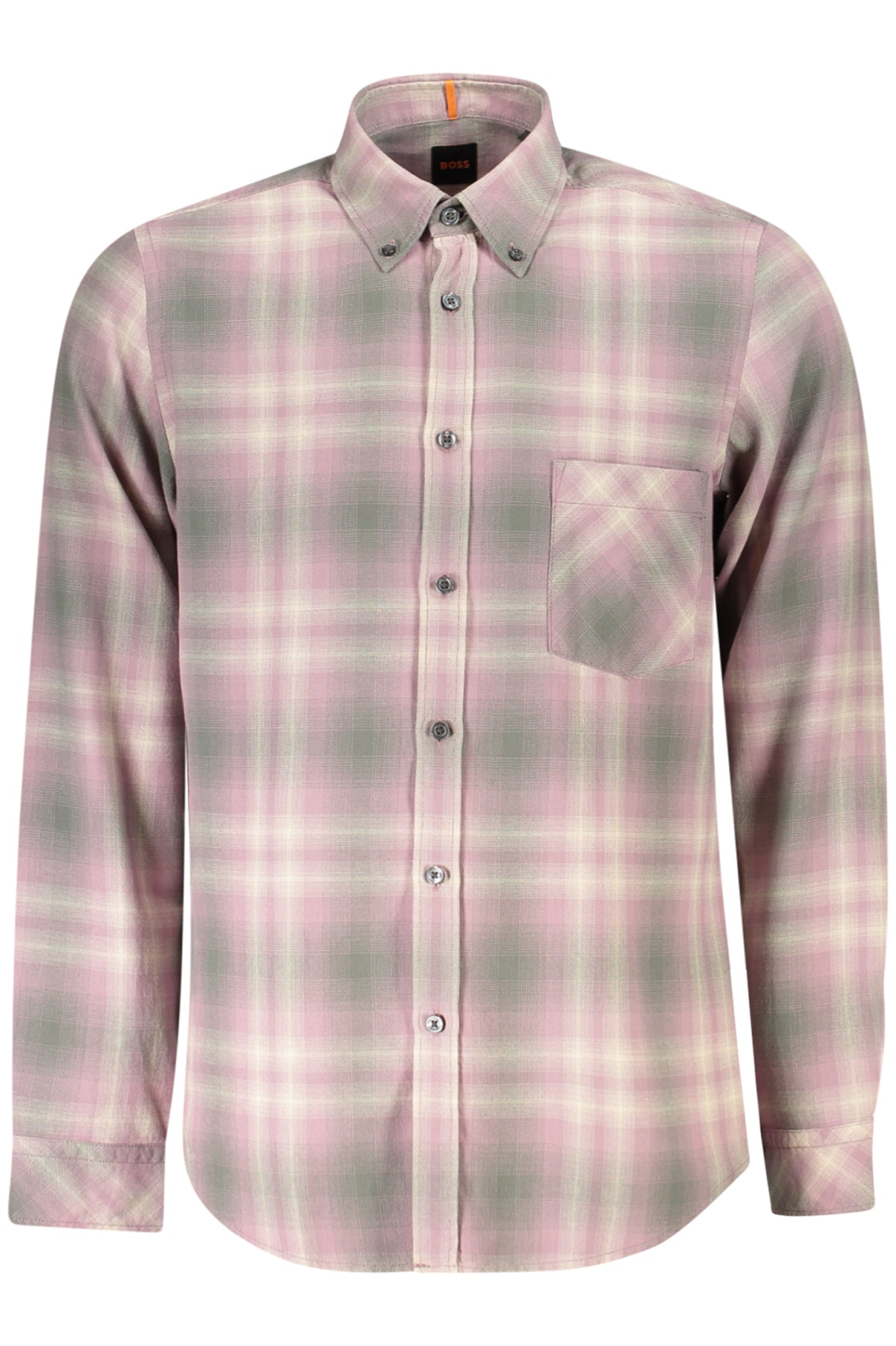 CAMISA DE MANGA LARGA ROSA PARA HOMBRE DE HUGO BOSS 