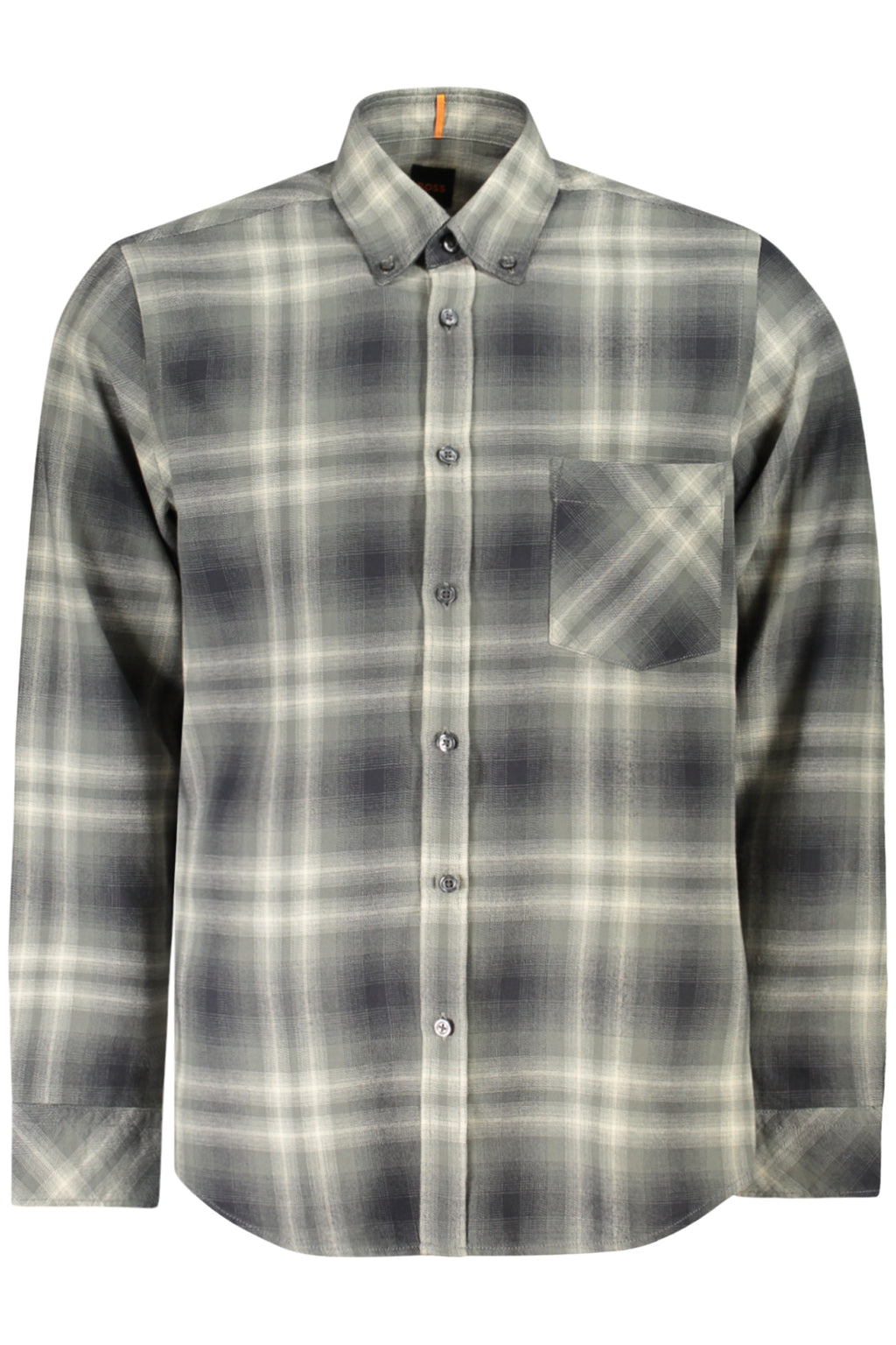 CAMISA DE MANGA LARGA HUGO BOSS PARA HOMBRE, VERDE 