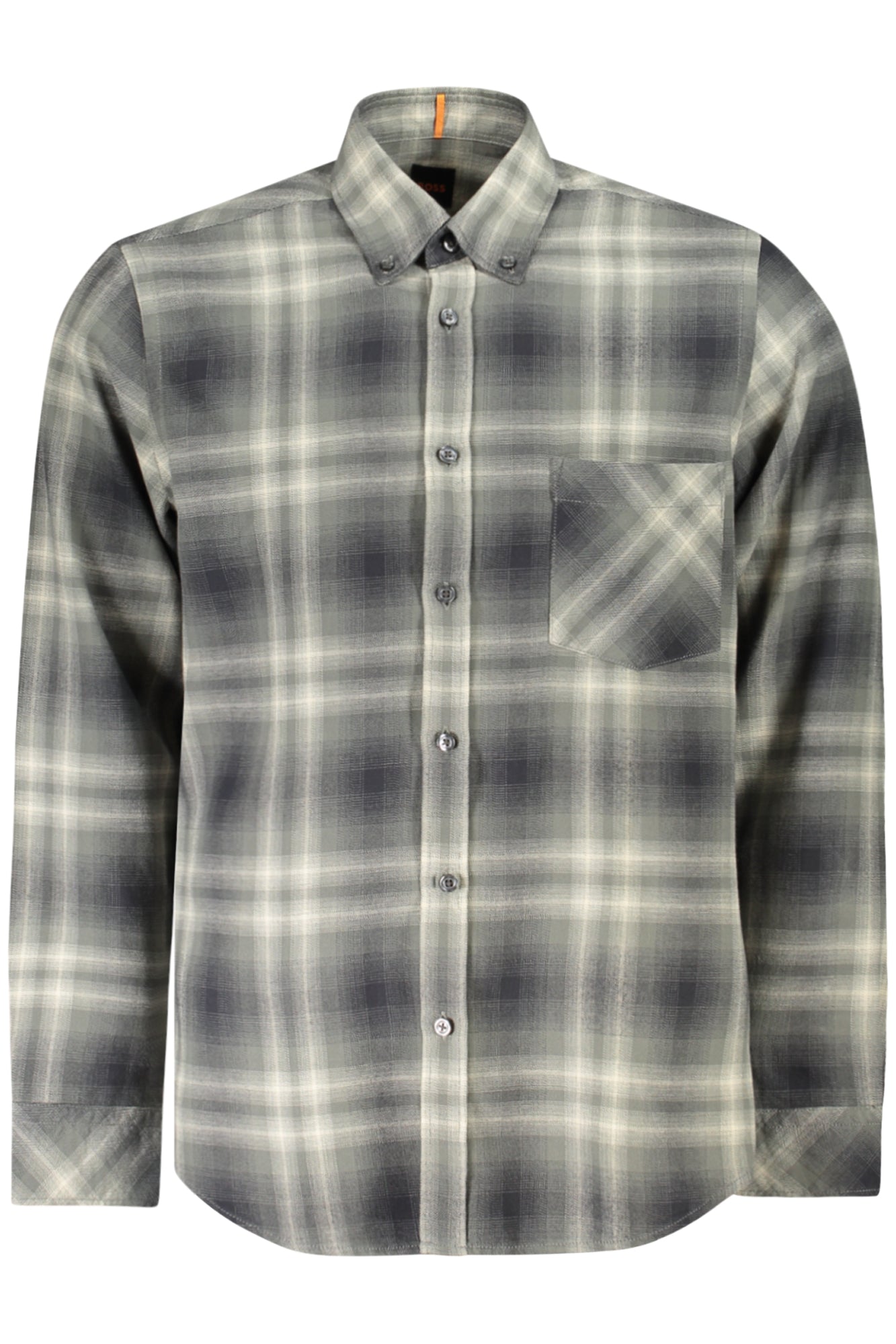 CAMISA DE MANGA LARGA HUGO BOSS PARA HOMBRE, VERDE 