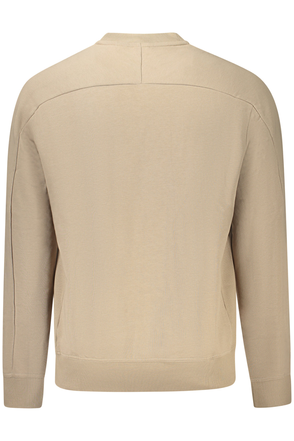 HUGO BOSS FELPA SENZA ZIP UOMO BEIGE