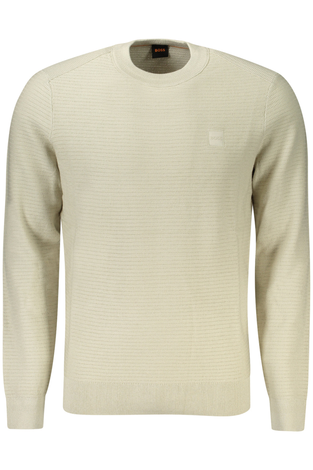 SUÉTER BEIGE HUGO BOSS PARA HOMBRE 