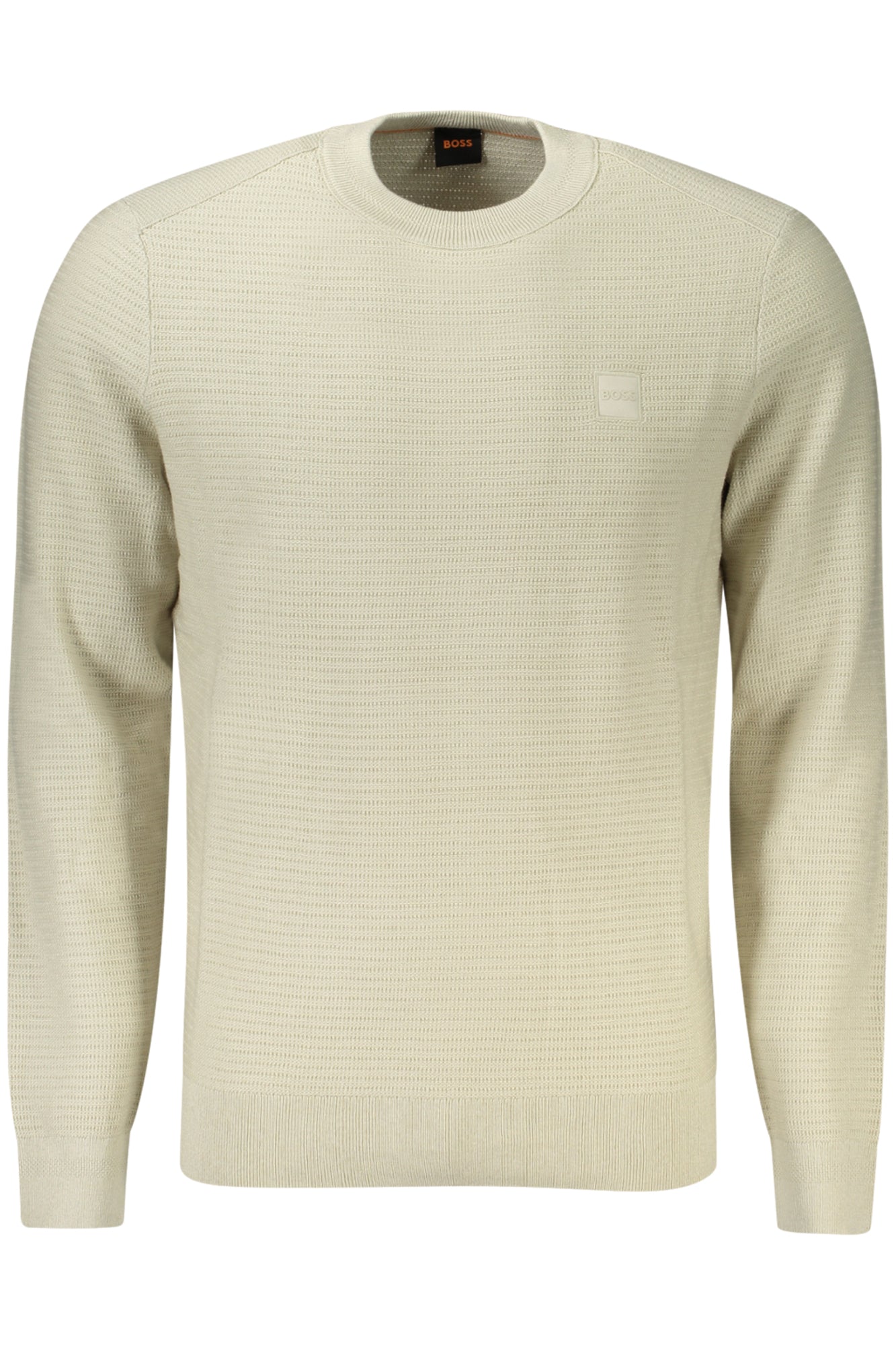 SUÉTER BEIGE HUGO BOSS PARA HOMBRE 
