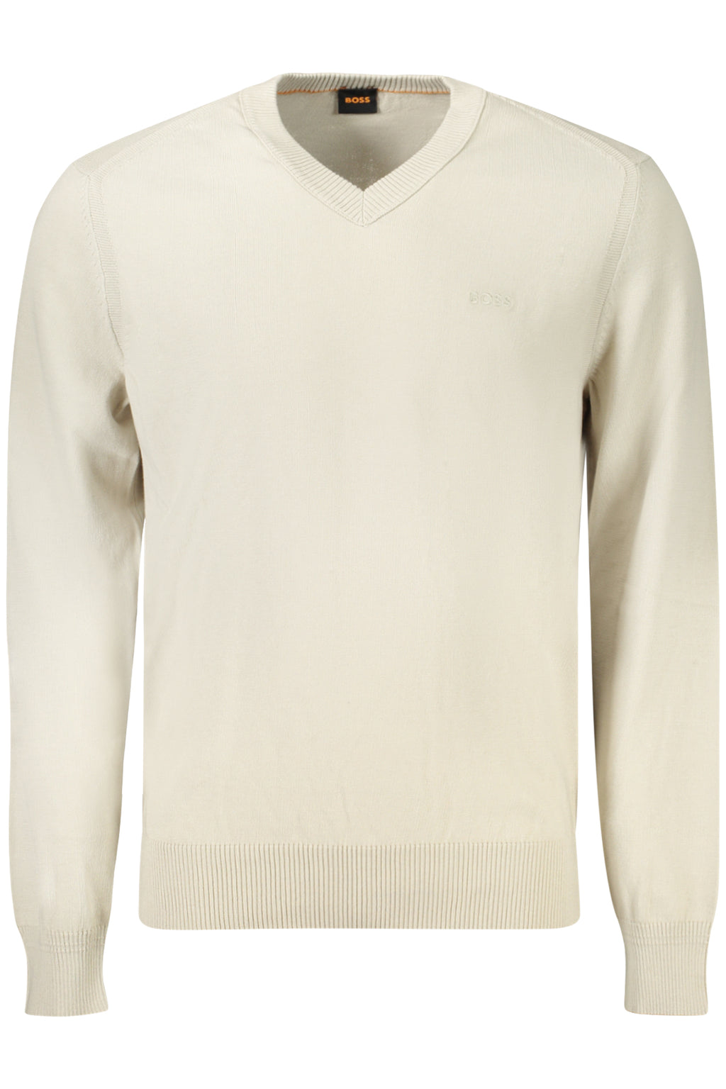 SUÉTER BEIGE HUGO BOSS PARA HOMBRE 