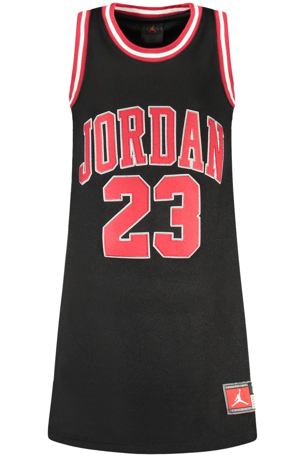 JORDAN GIRLS' BLACK TANK TOP 