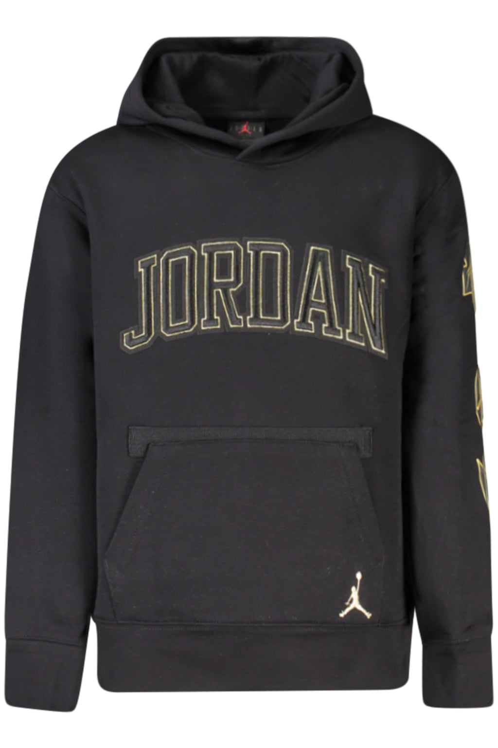 SUDADERA JORDAN NEGRA CON CREMALLERA PARA HOMBRE 