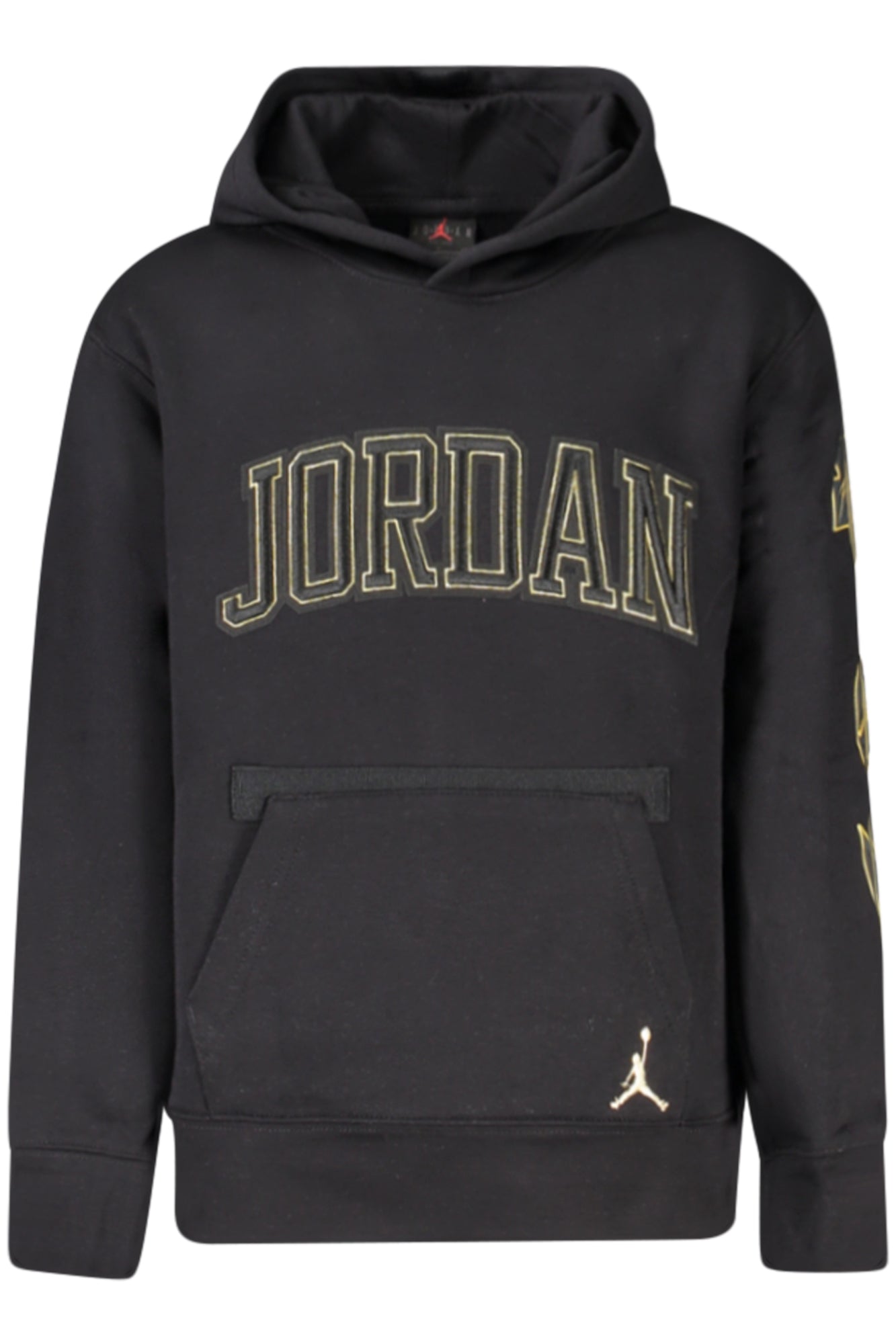 SUDADERA JORDAN NEGRA CON CREMALLERA PARA HOMBRE 