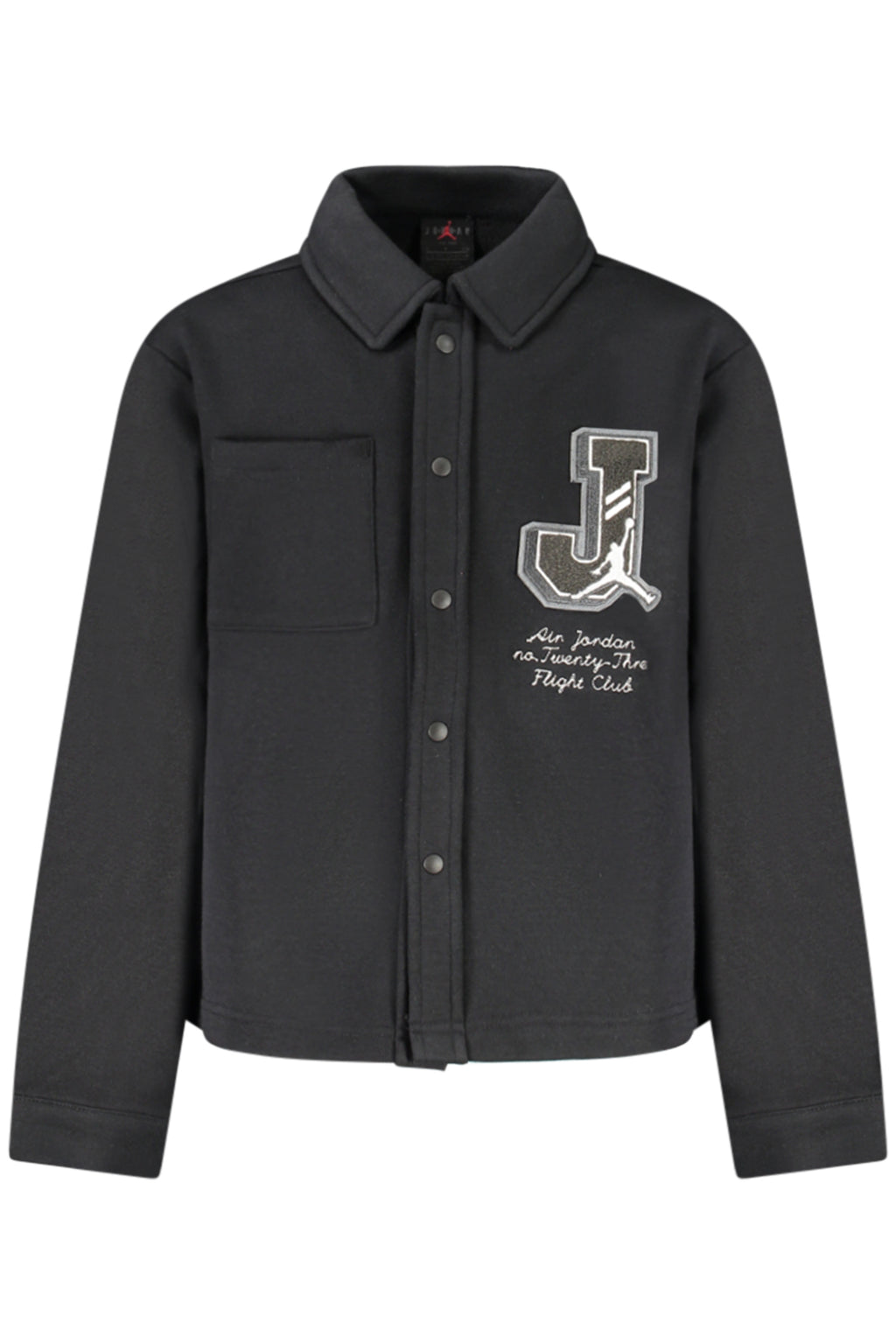 SUDADERA JORDAN NEGRA CON CREMALLERA PARA HOMBRE 