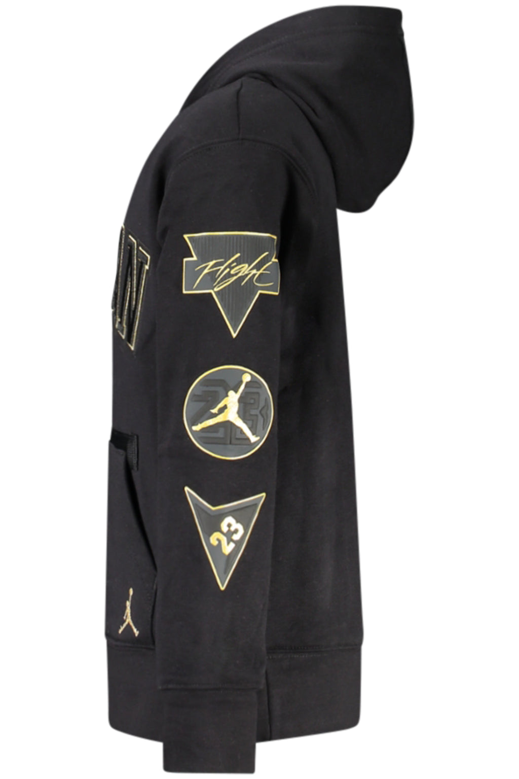 SUDADERA JORDAN NEGRA CON CREMALLERA PARA HOMBRE 