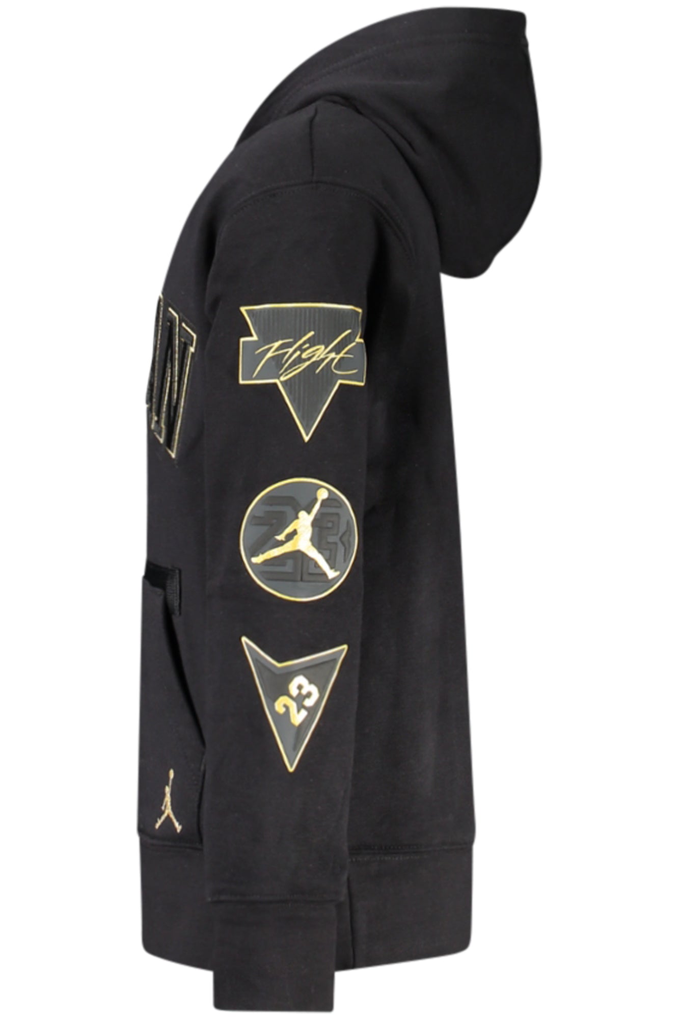 SUDADERA JORDAN NEGRA CON CREMALLERA PARA HOMBRE 