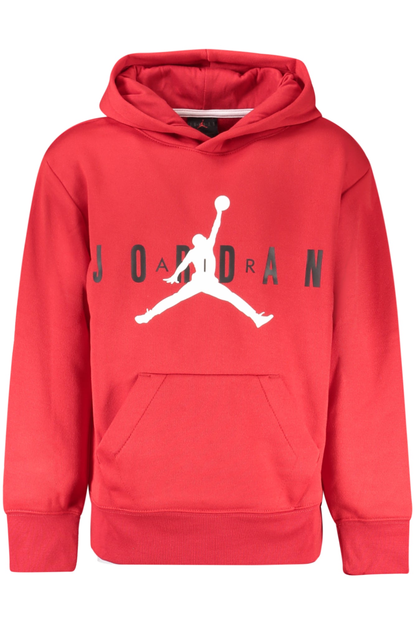 JORDAN MEN'S RED ZIP-UP SWEATSHIRT 