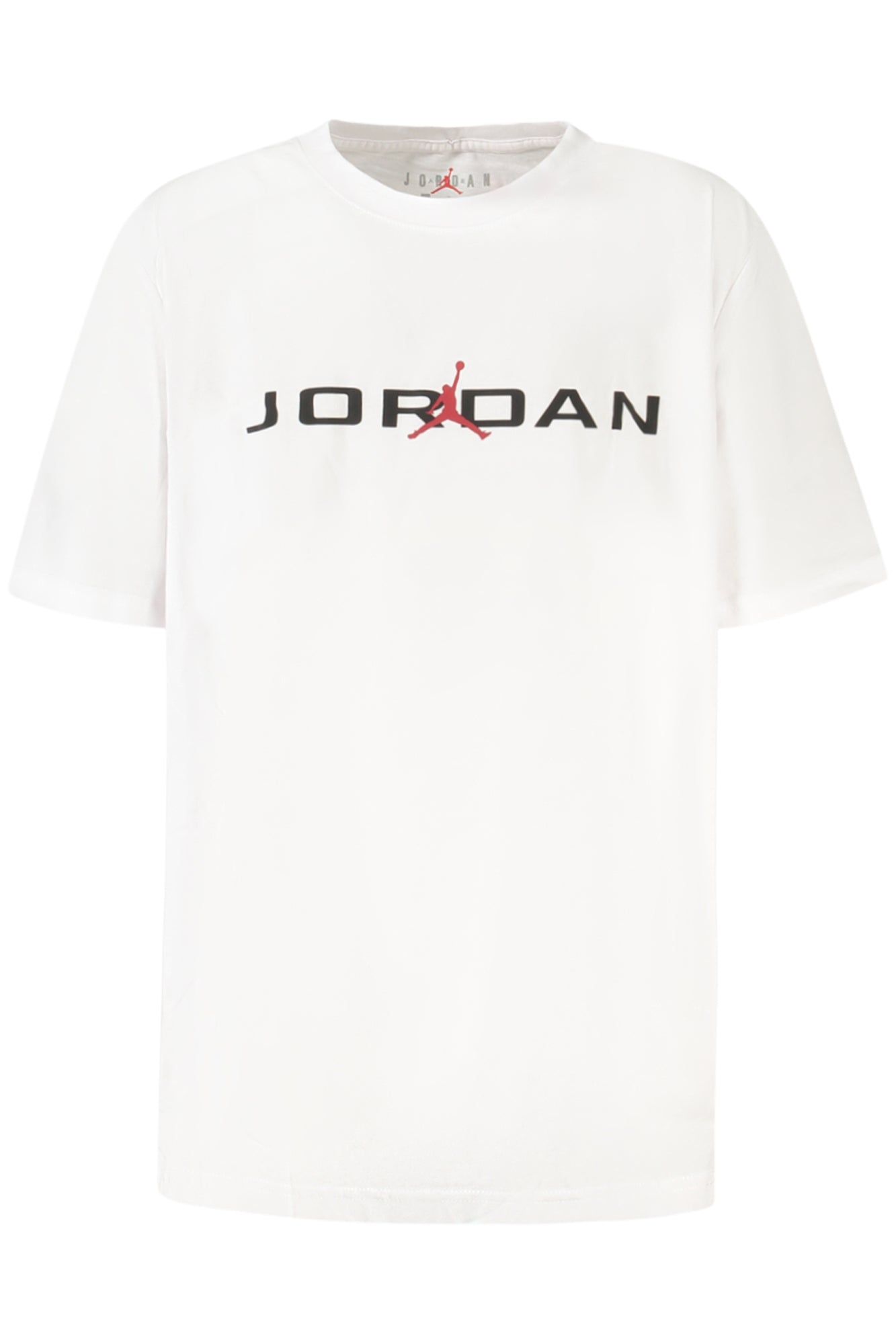 JORDAN T-SHIRT MANICHE CORTE BAMBINO BIANCO