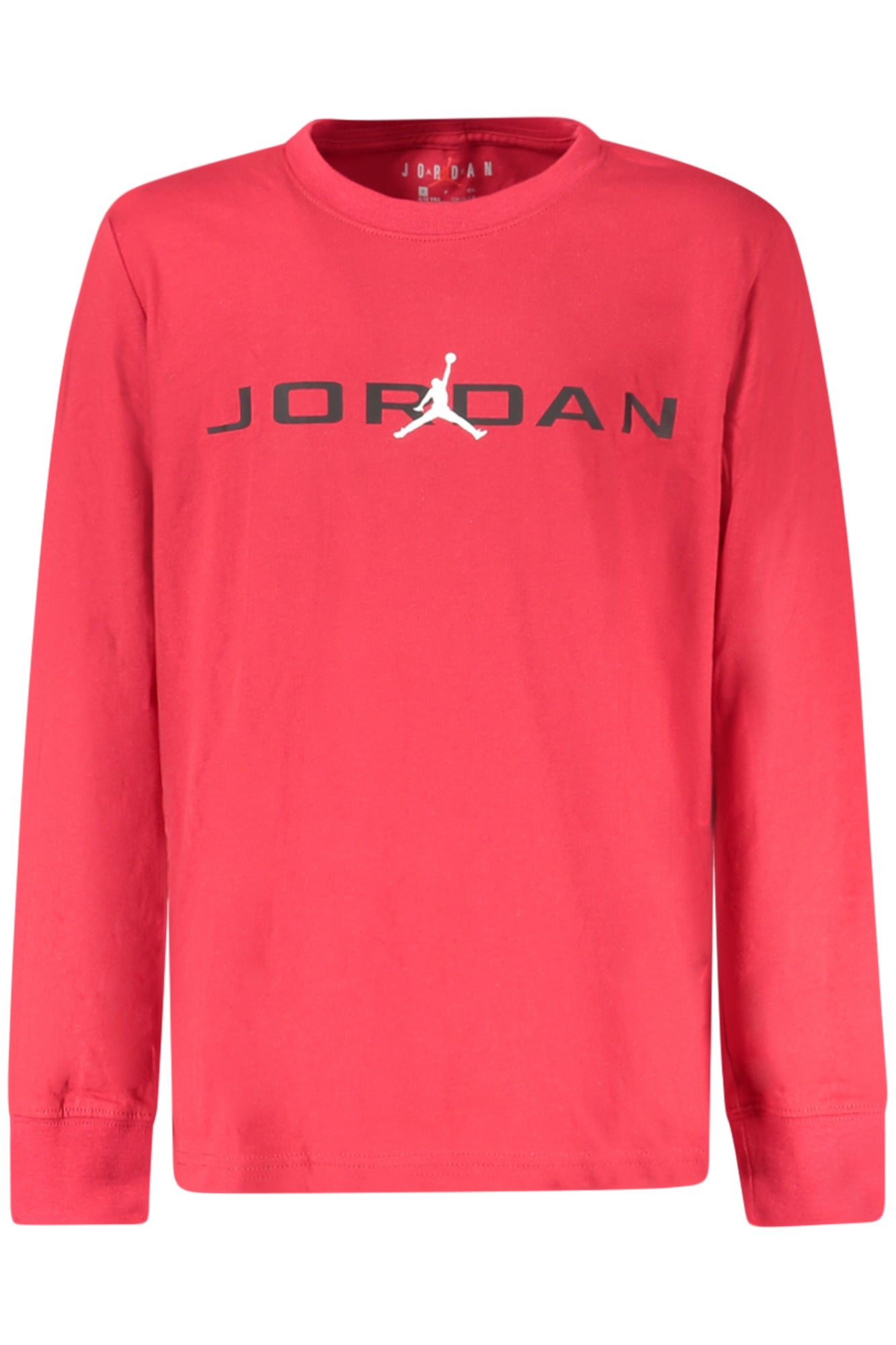 JORDAN T-SHIRT MANICHE LUNGHE BAMBINO ROSSO