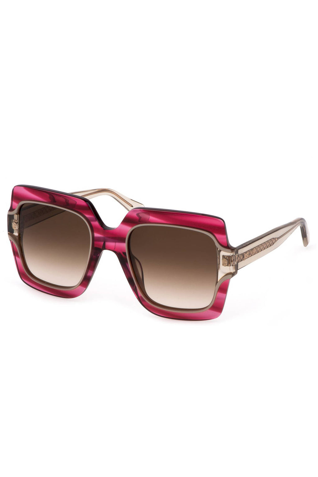 JUST CAVALLI WOMEN'S RED SUNGLASSES 