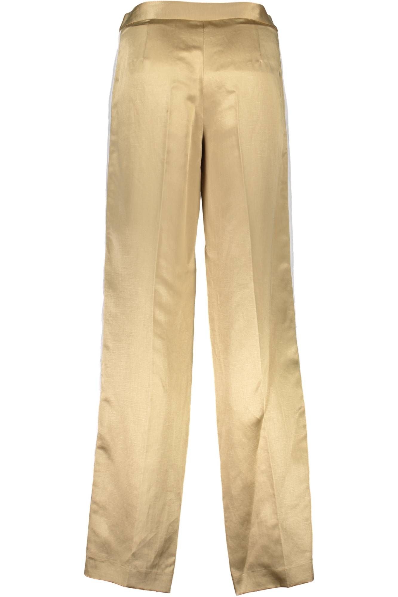 JUST CAVALLI WOMEN'S GOLD TROUSERS 