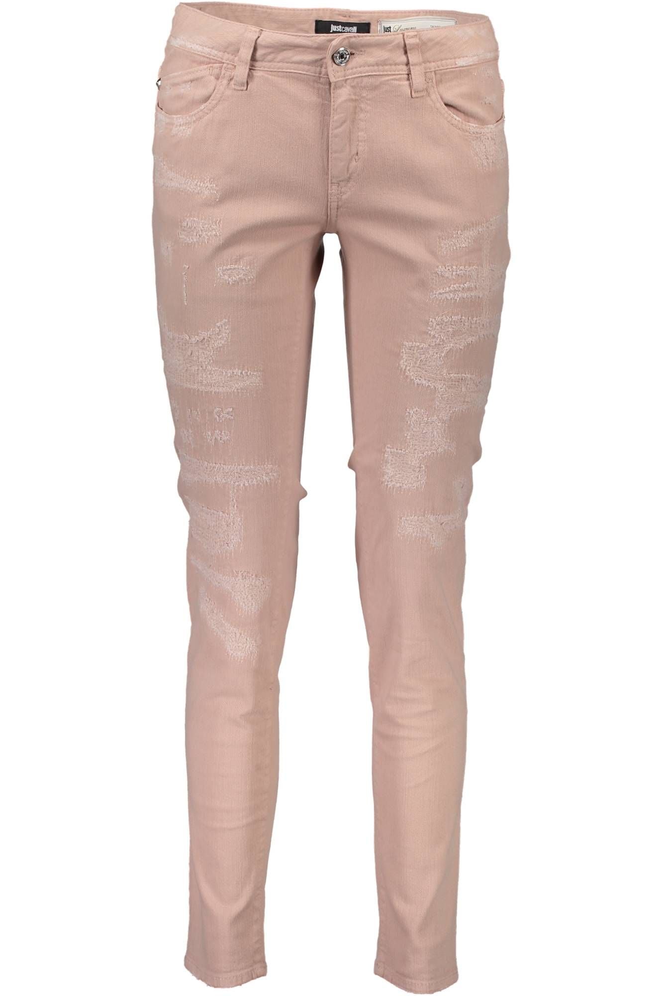 JUST CAVALLI WOMEN'S PINK TROUSERS 