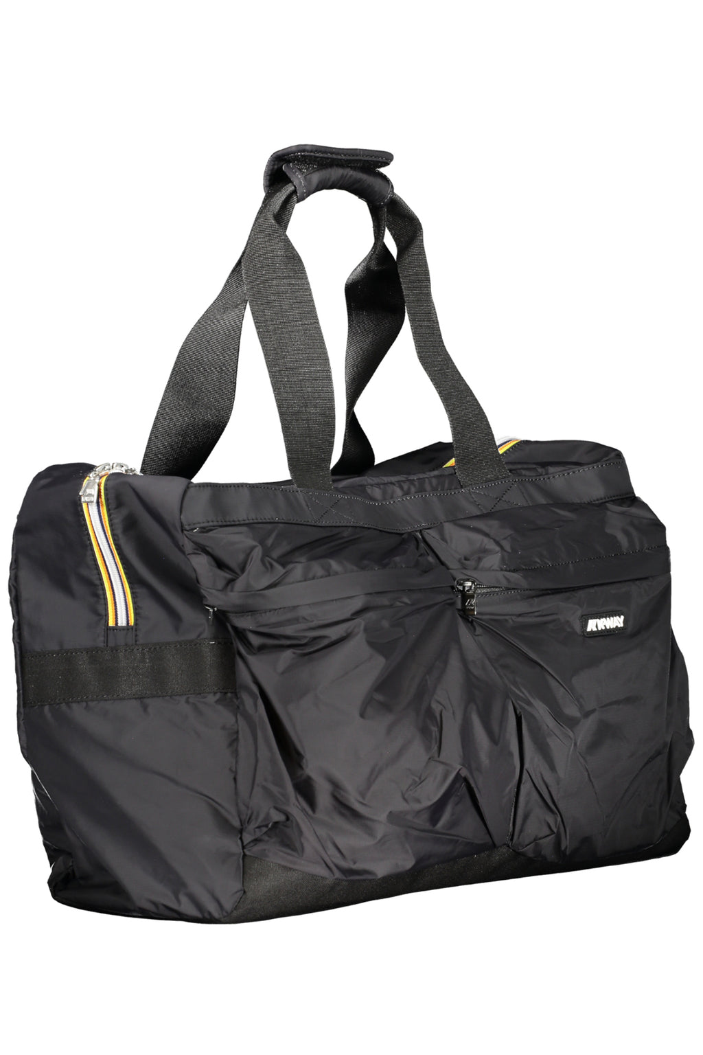 BOLSO DE VIAJE MEDIANO K-WAY PARA HOMBRE, NEGRO 