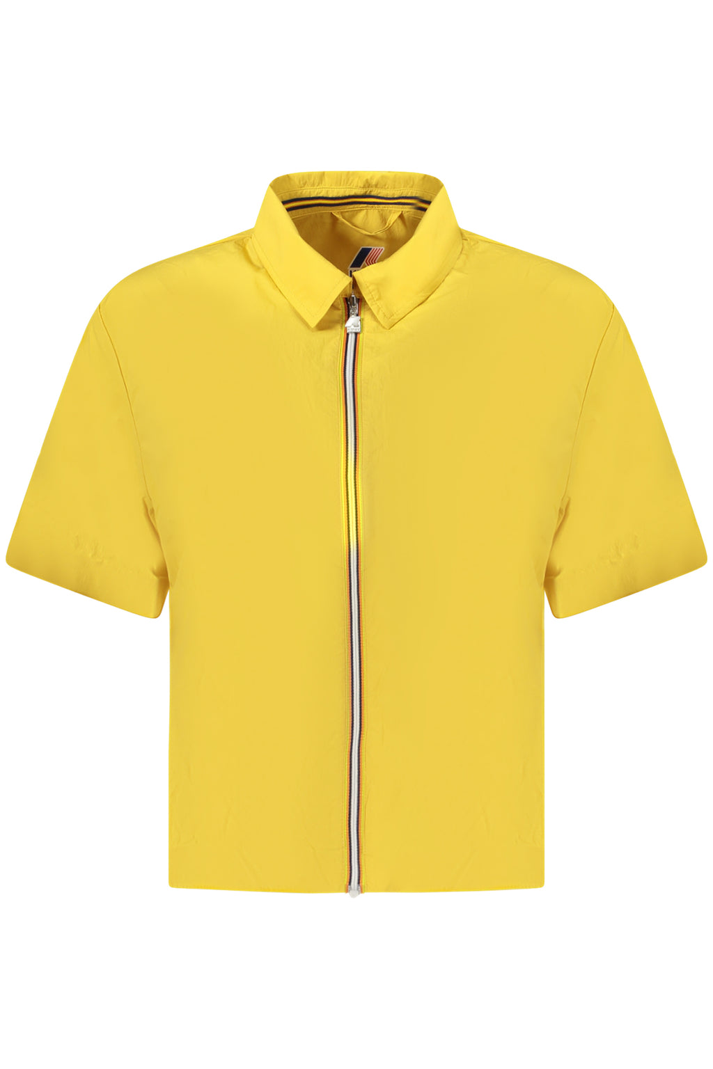 K-WAY CAMICIA MANICHE CORTE DONNA GIALLO