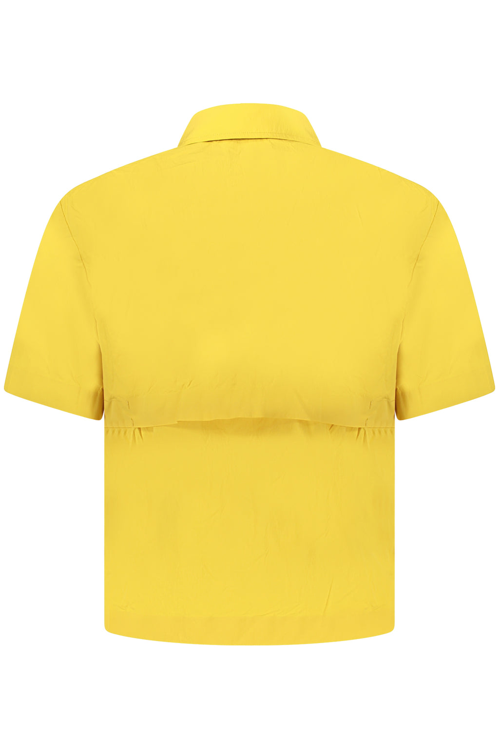 K-WAY CAMICIA MANICHE CORTE DONNA GIALLO