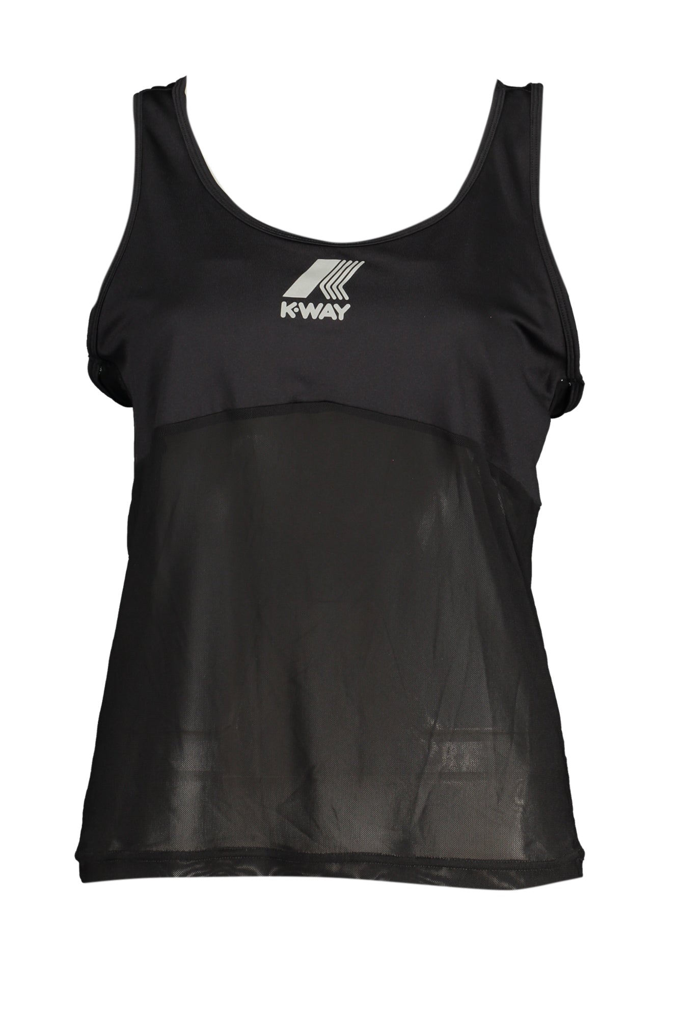 K-WAY AMERICAN WOMEN'S BLACK TANK TOP 