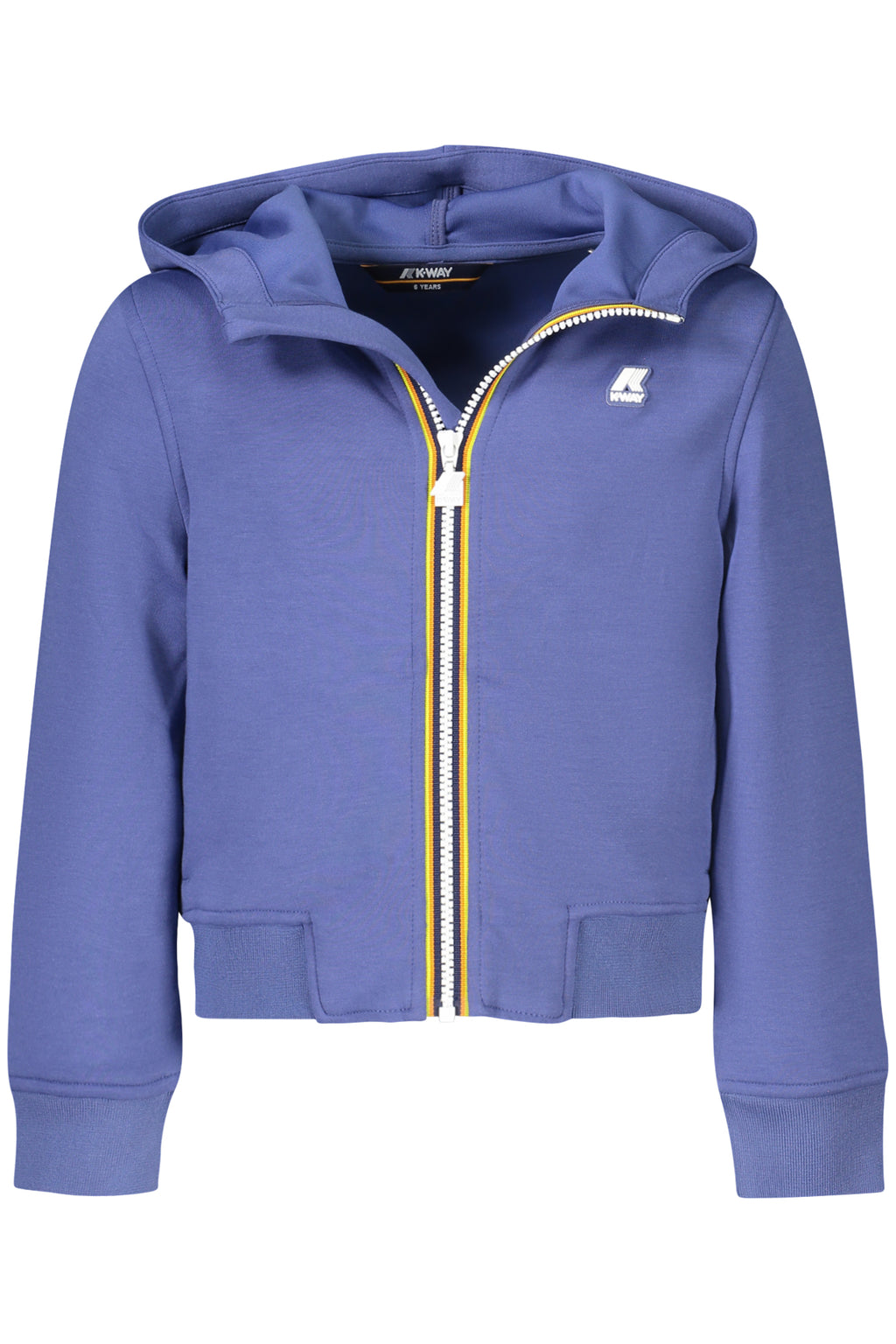 K-WAY ZIP-UP SWEATSHIRT FOR CHILDREN, BLUE 