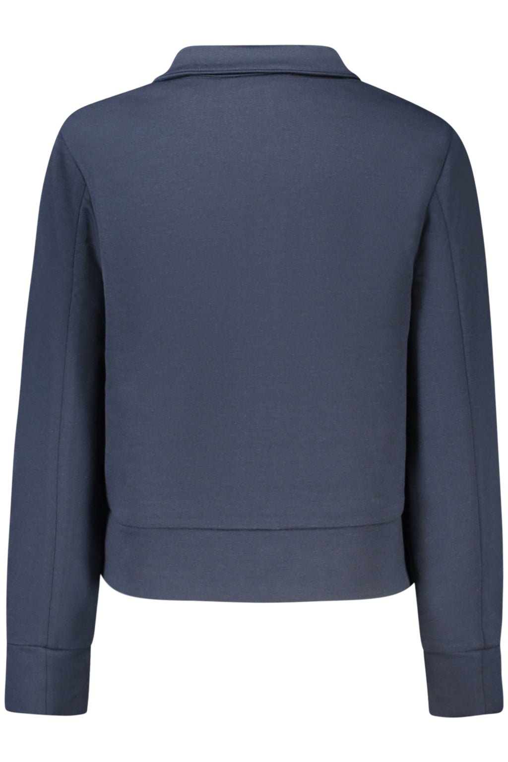 K-WAY WOMEN'S BLUE ZIP-UP SWEATSHIRT 