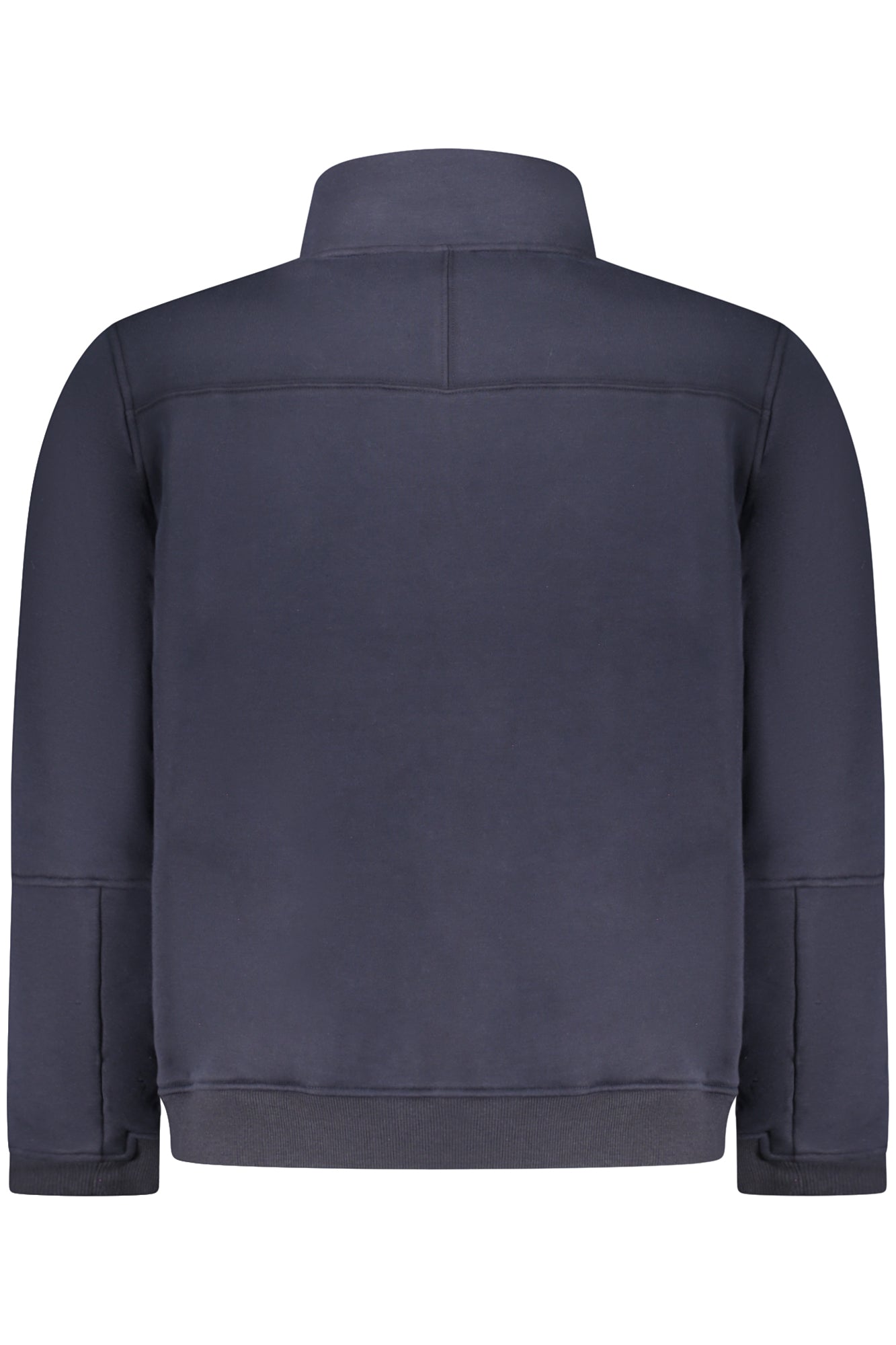 K-WAY MEN'S BLUE ZIP-UP SWEATSHIRT 